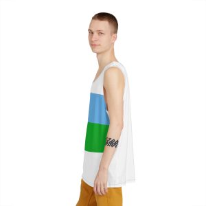 Flag of Djibouti Mens Tank Aop