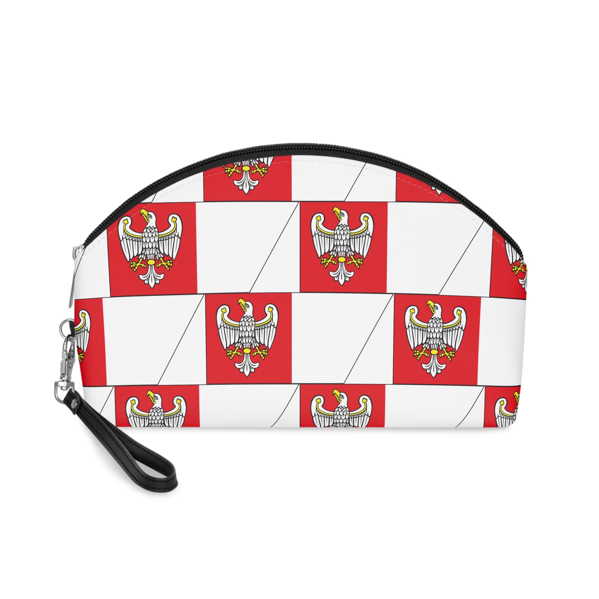 Pol Województwo Wielkopolskie Flag Makeup Bag