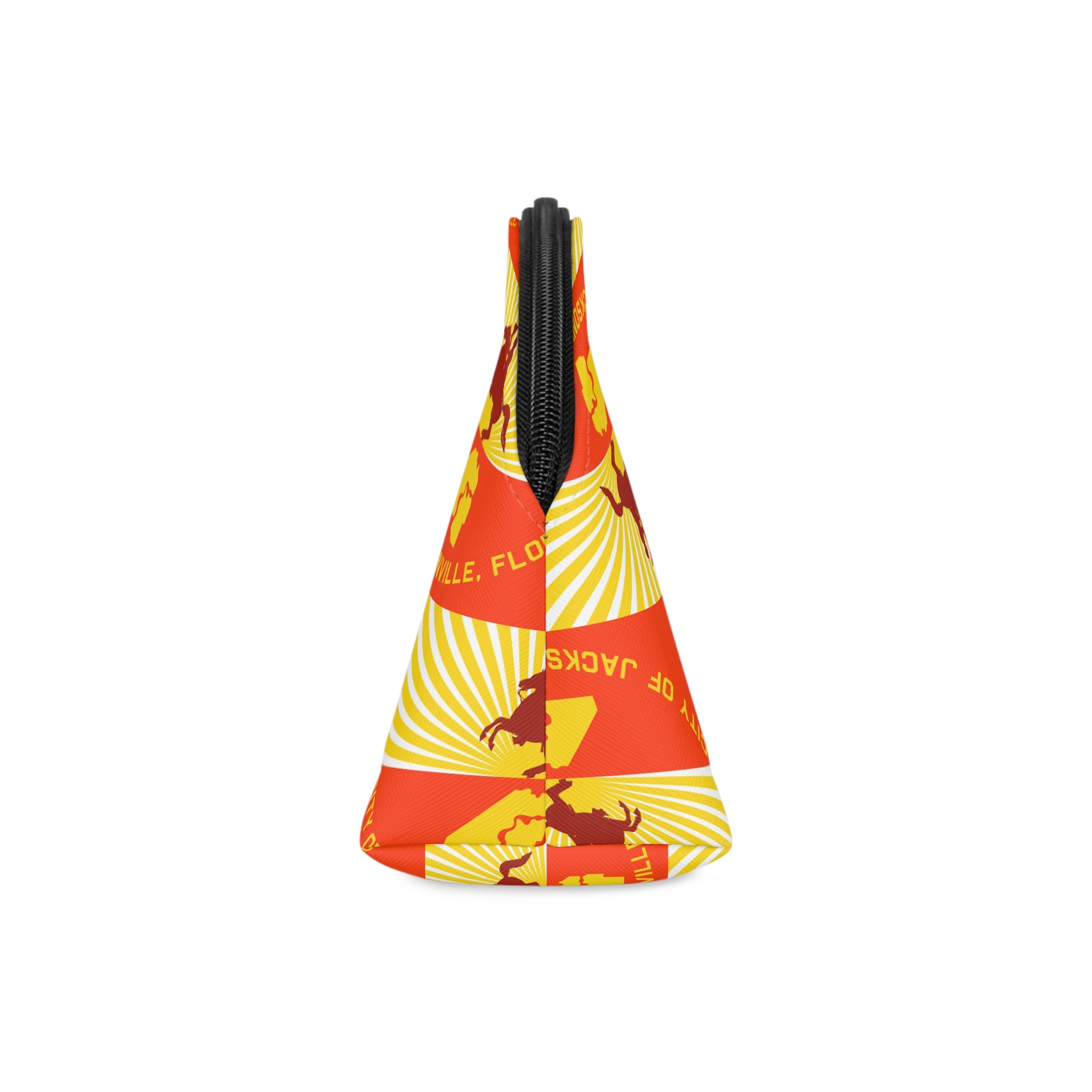 Flag of Jacksonville Florida Makeup Bag - Image 4