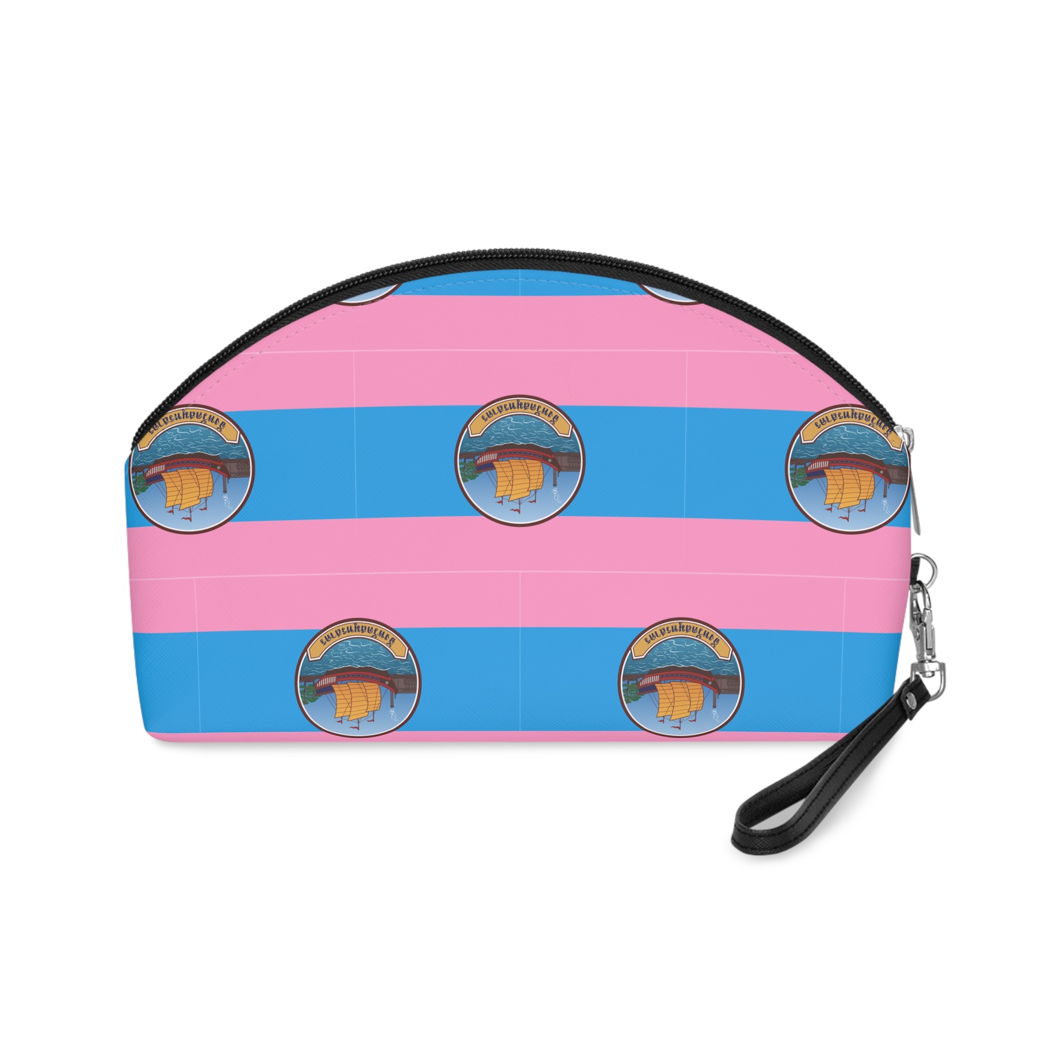 ธงจังหวัดสมุทรสาคร Makeup Bag - Image 2