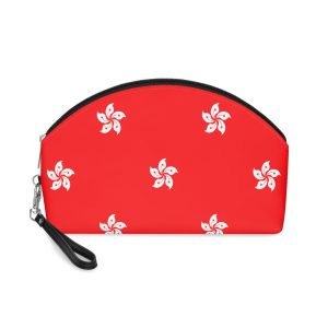 Hong Kong Flag Makeup Bag