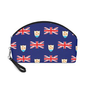 Flag of Anguilla Makeup Bag