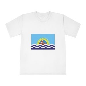 Bandera de La Provincia de Santa Cruz Unisex Classic Crewneck T Shirt