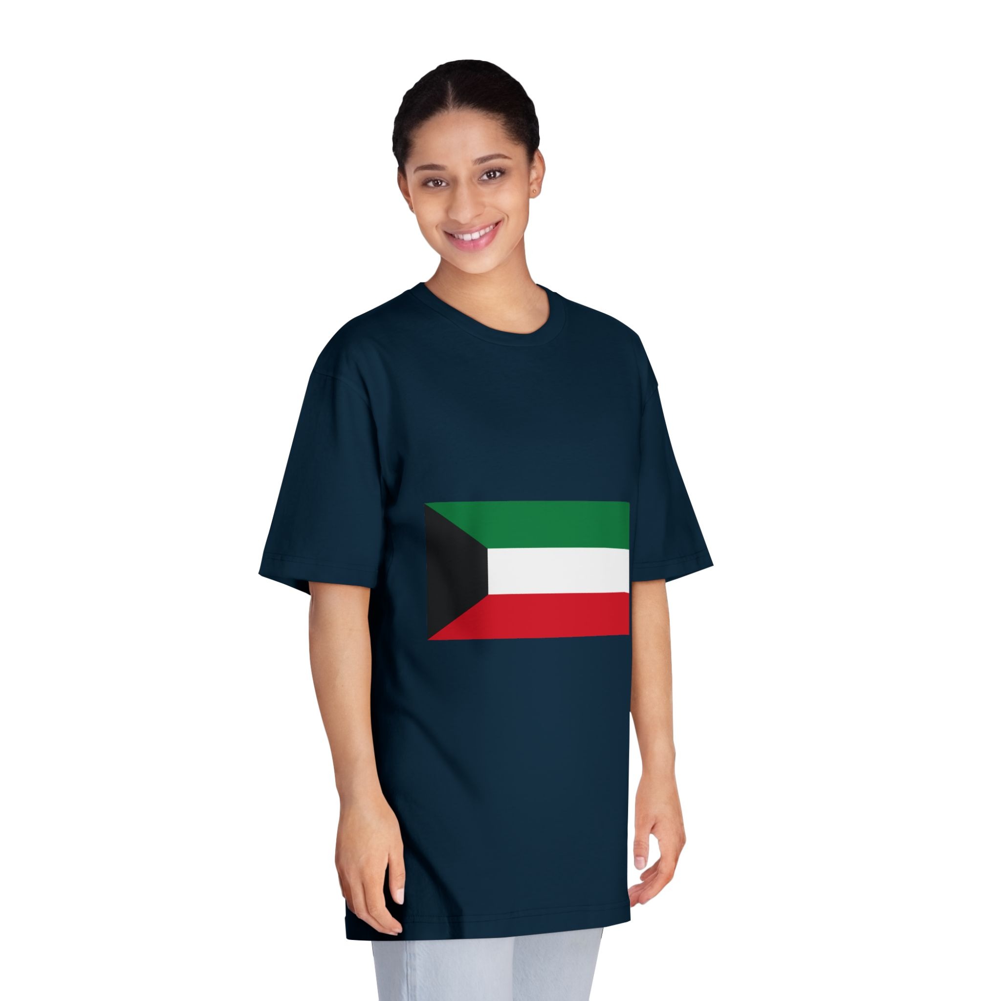 Flag of Kuwait Unisex Classic Crewneck T Shirt - Image 19