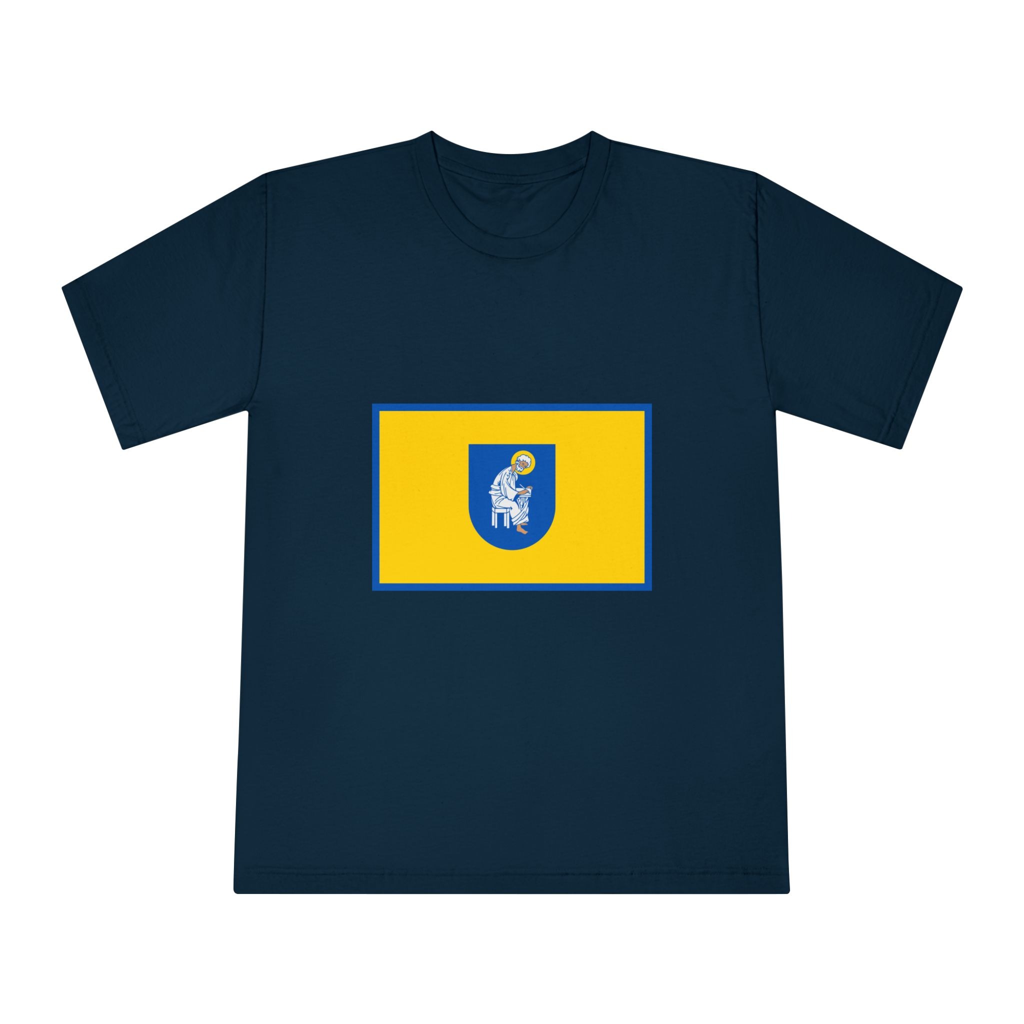 Flag of Pechersk District In Kyiv Unisex Classic Crewneck T Shirt - Image 17