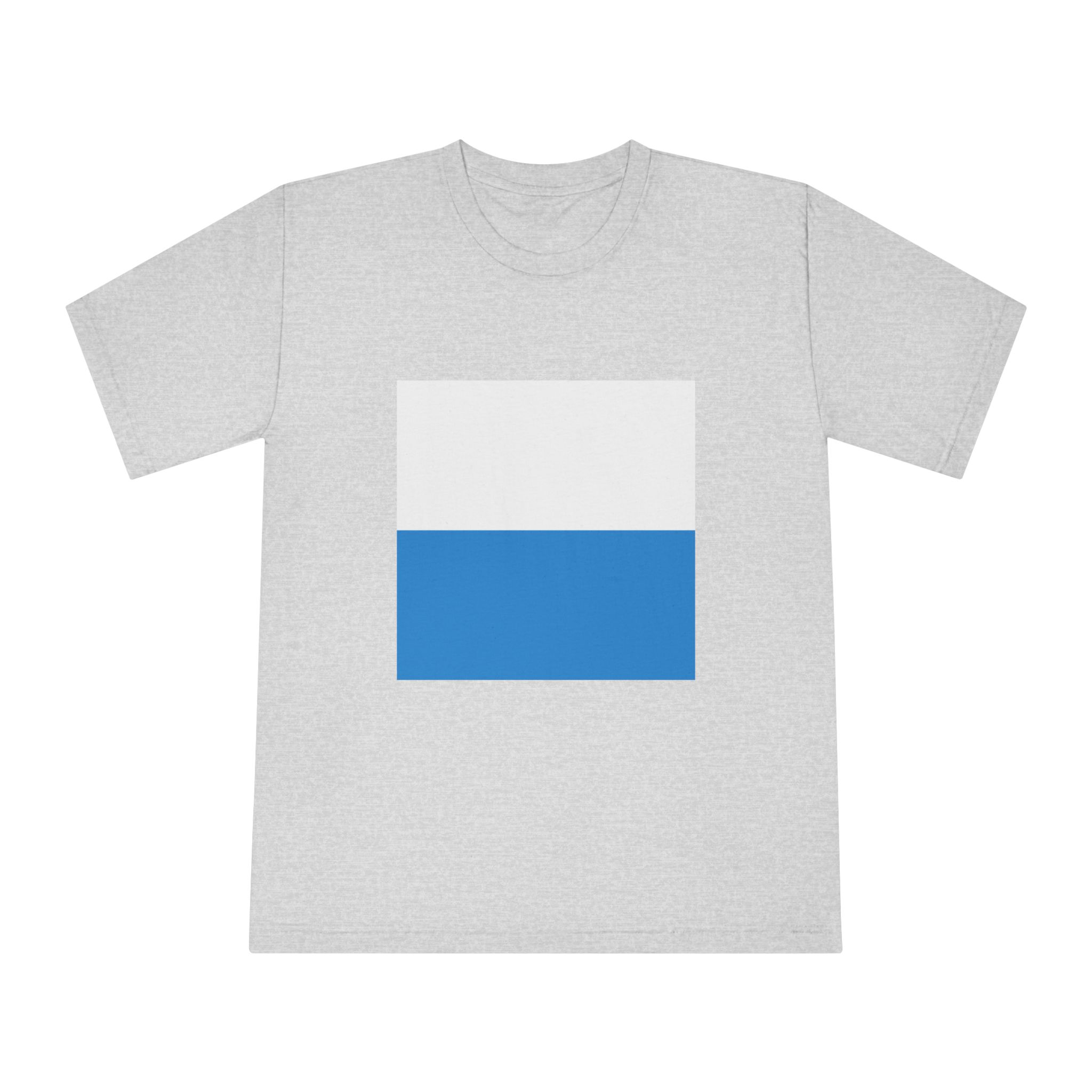 Flag of Canton of Lucerne Unisex Classic Crewneck T Shirt - Image 13
