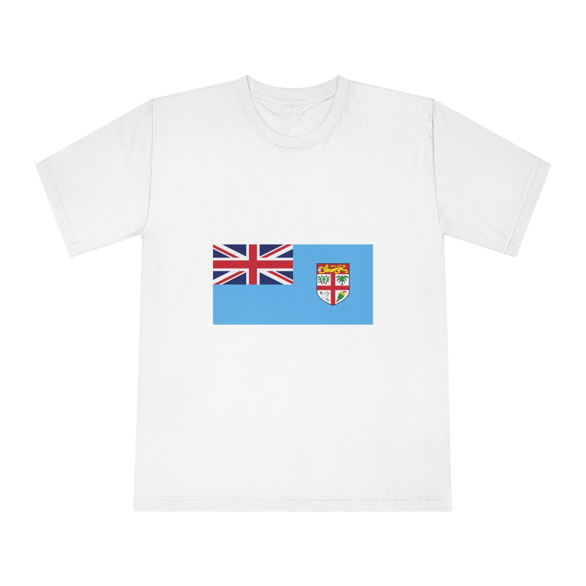 Flag of Fiji Unisex Classic Crewneck T Shirt