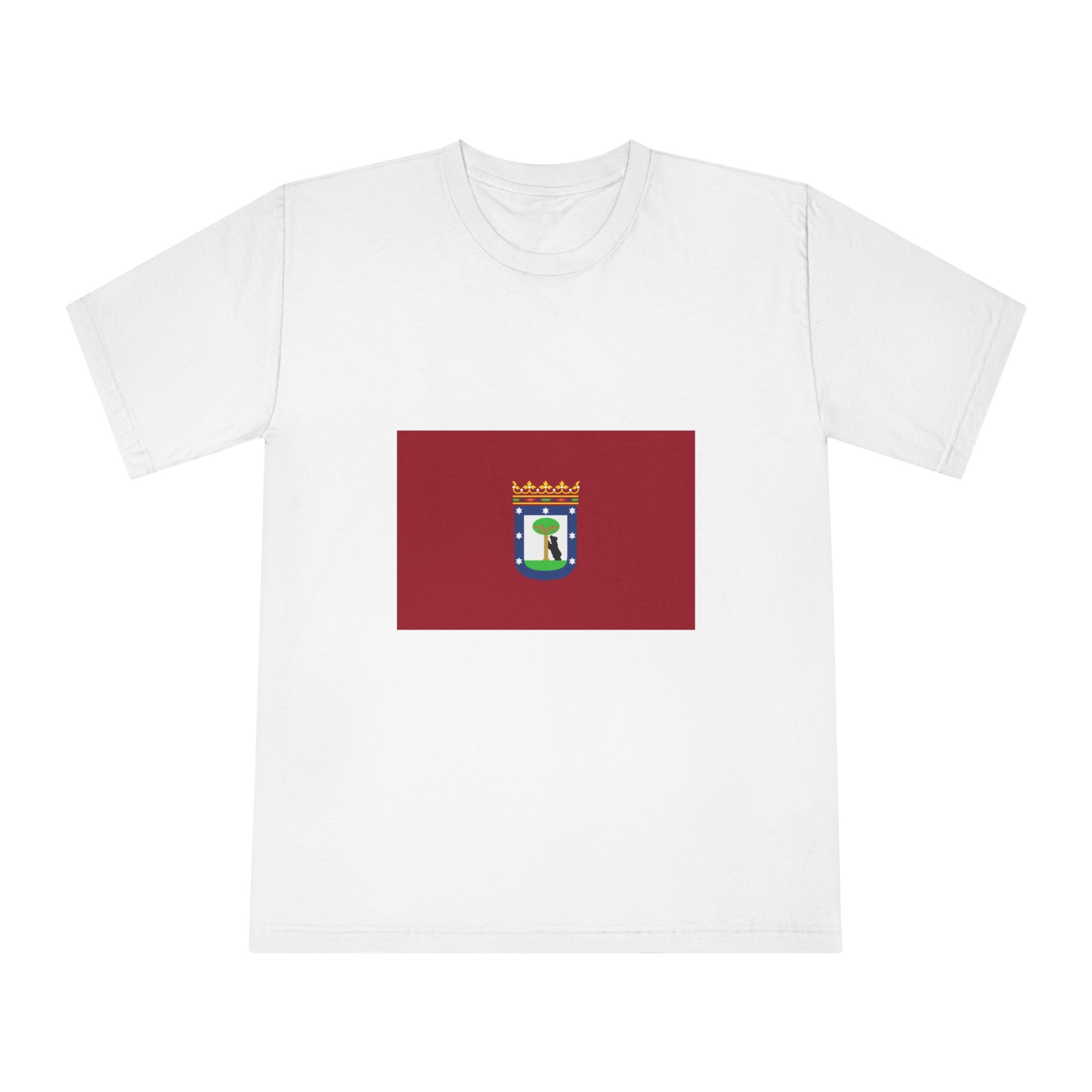 Bandera de La Ciudad de Madrid Unisex Classic Crewneck T Shirt