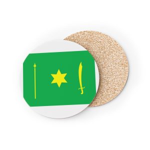 The Flag of Novgorod Siverskyi Coasters