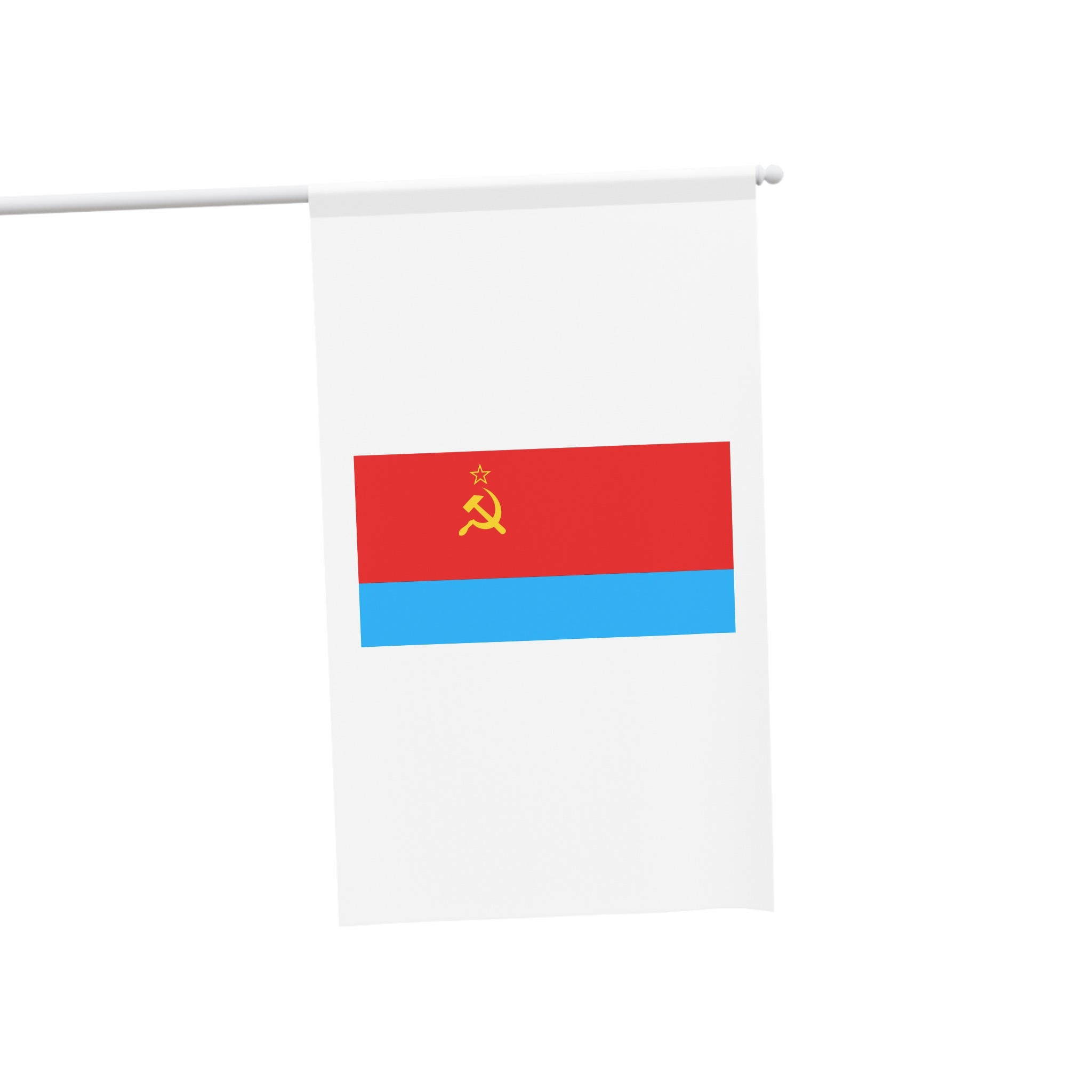 Flag of the Ukrainian Soviet Socialist Republic House Banner - Image 3