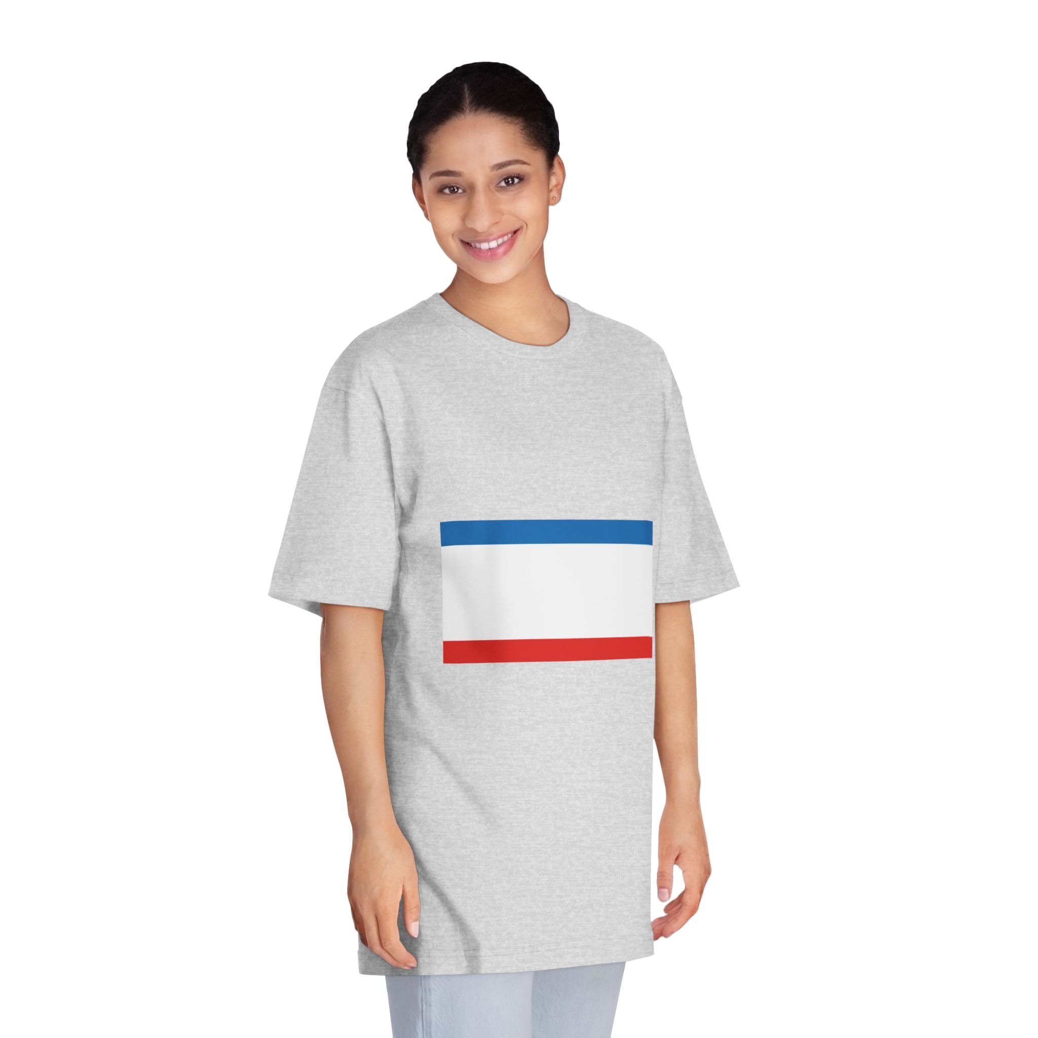 Flag of Crimea Unisex Classic Crewneck T Shirt - Image 15