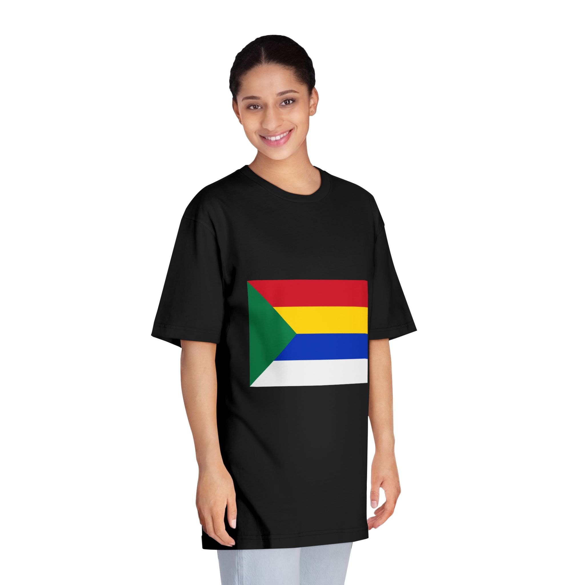 Flag of Druze Unisex Classic Crewneck T Shirt - Image 7