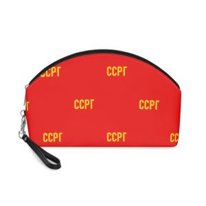Flag of the Georgian Soviet Socialist Republic 1921 1922 Makeup Bag