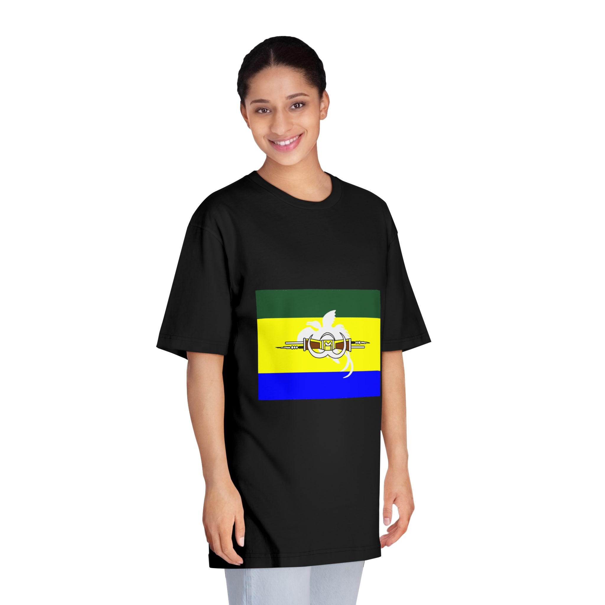 Px Flag of Morobe Unisex Classic Crewneck T Shirt - Image 7