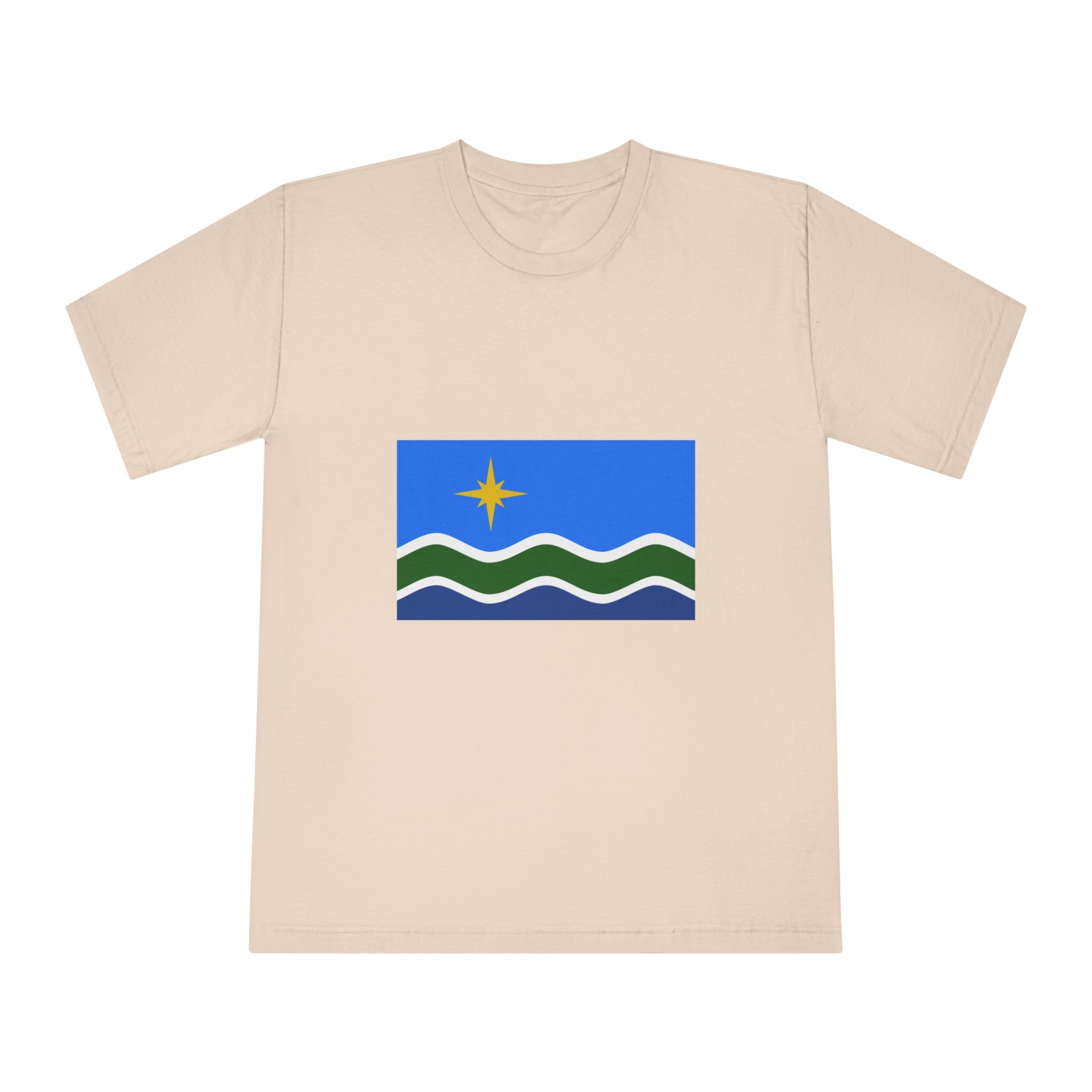 Flag of Duluth, Minnesota Unisex Classic Crewneck T Shirt - Image 9