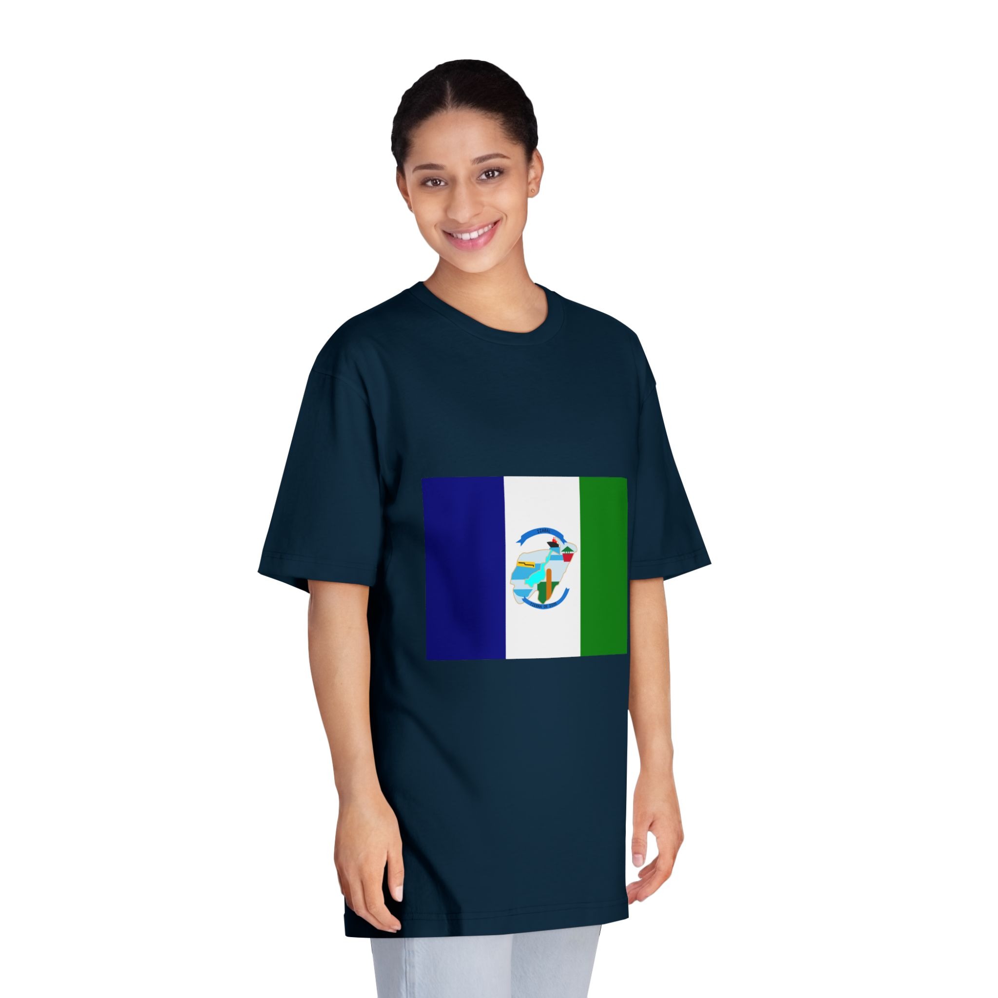 Flag of Izabal Department Unisex Classic Crewneck T Shirt - Image 19