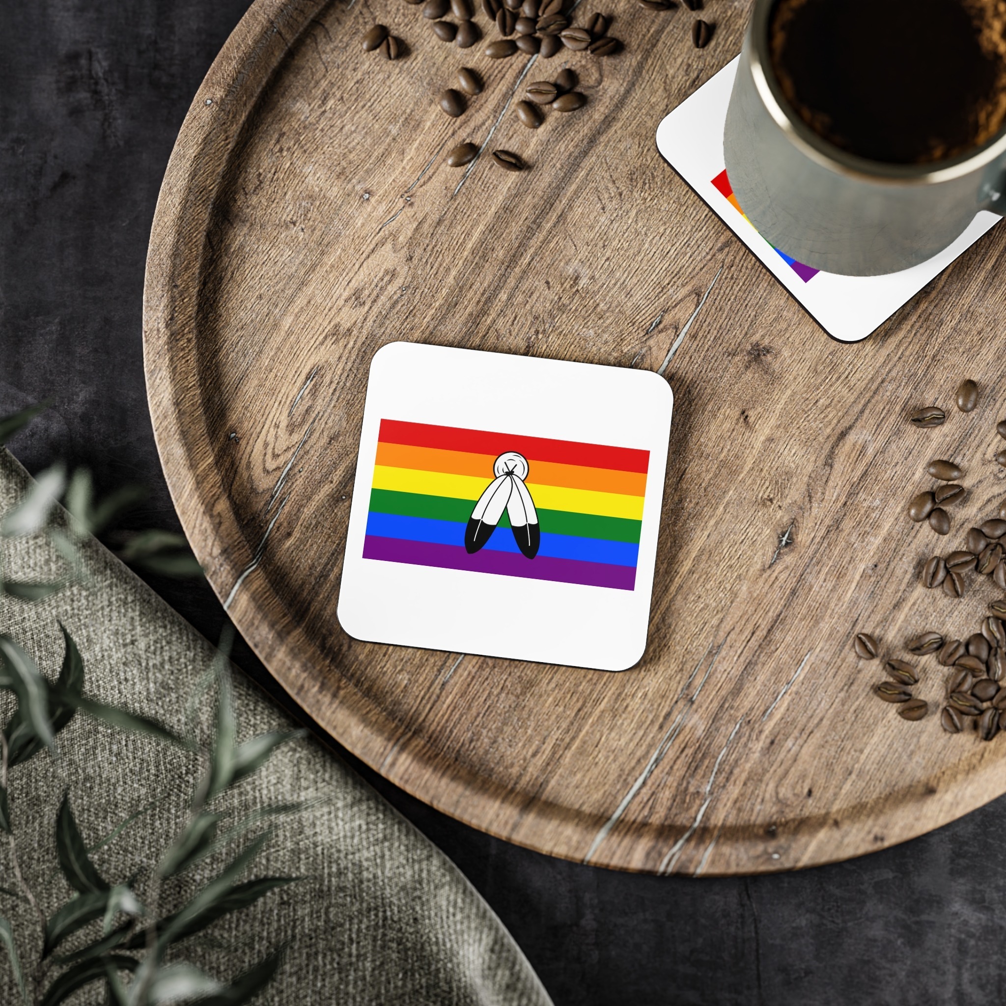 Two Spirit Flag Coasters - Image 5