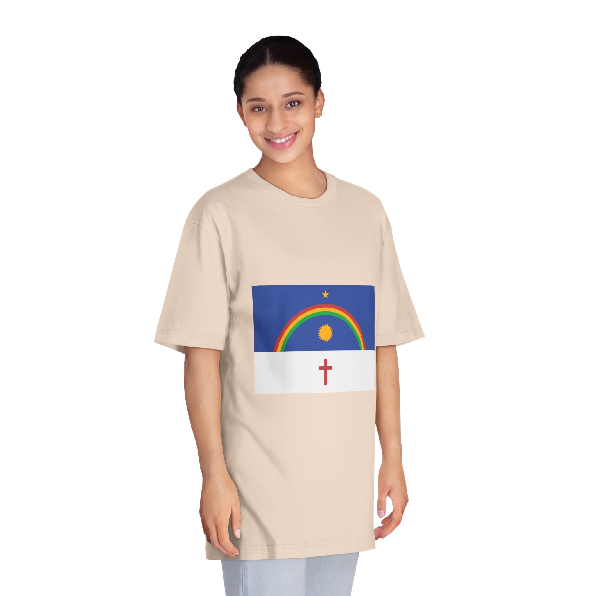 Bandeira de Pernambuco Unisex Classic Crewneck T Shirt - Image 11