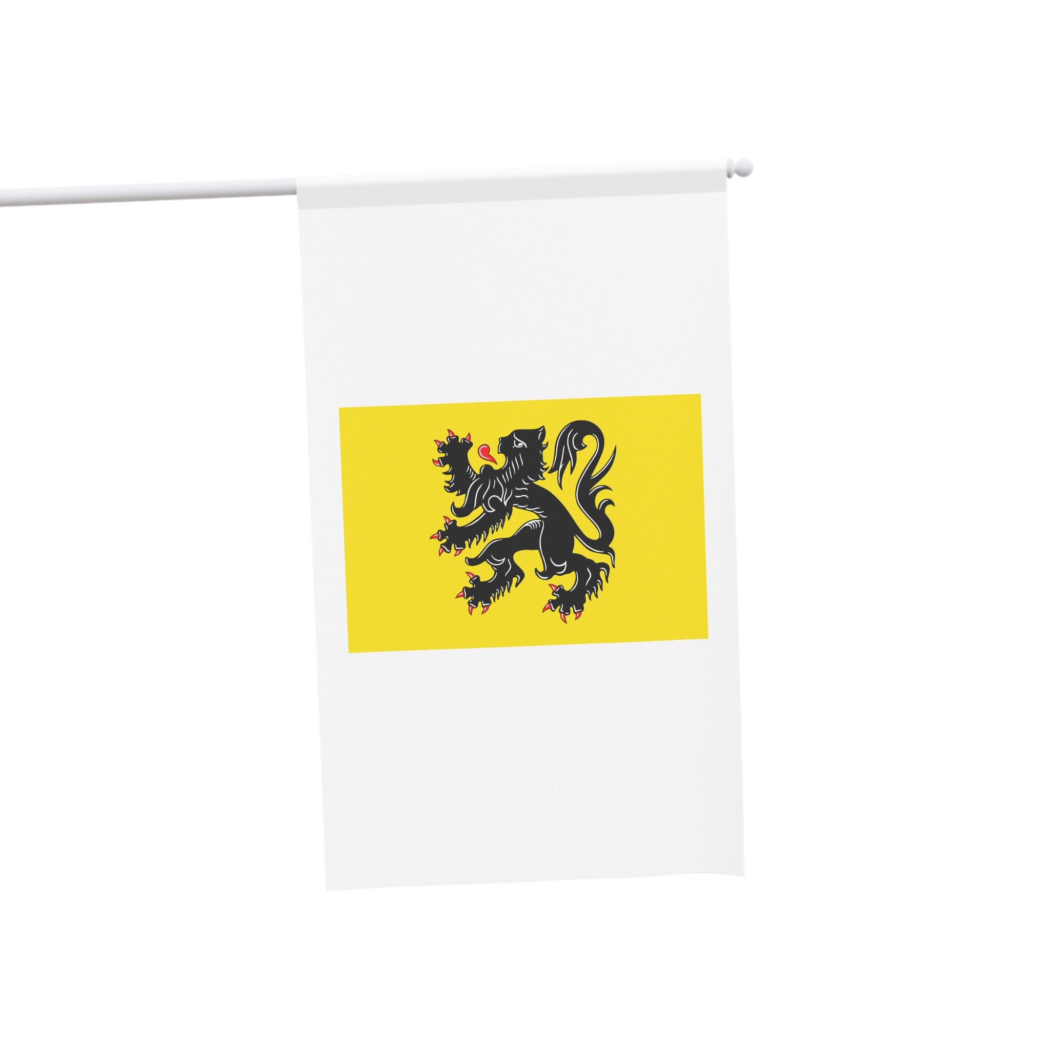 Flanders Flag Black Lion Yellow Field Regional Flag Flanders Belgium Flemish Heritage Symbol House Banner - Image 3