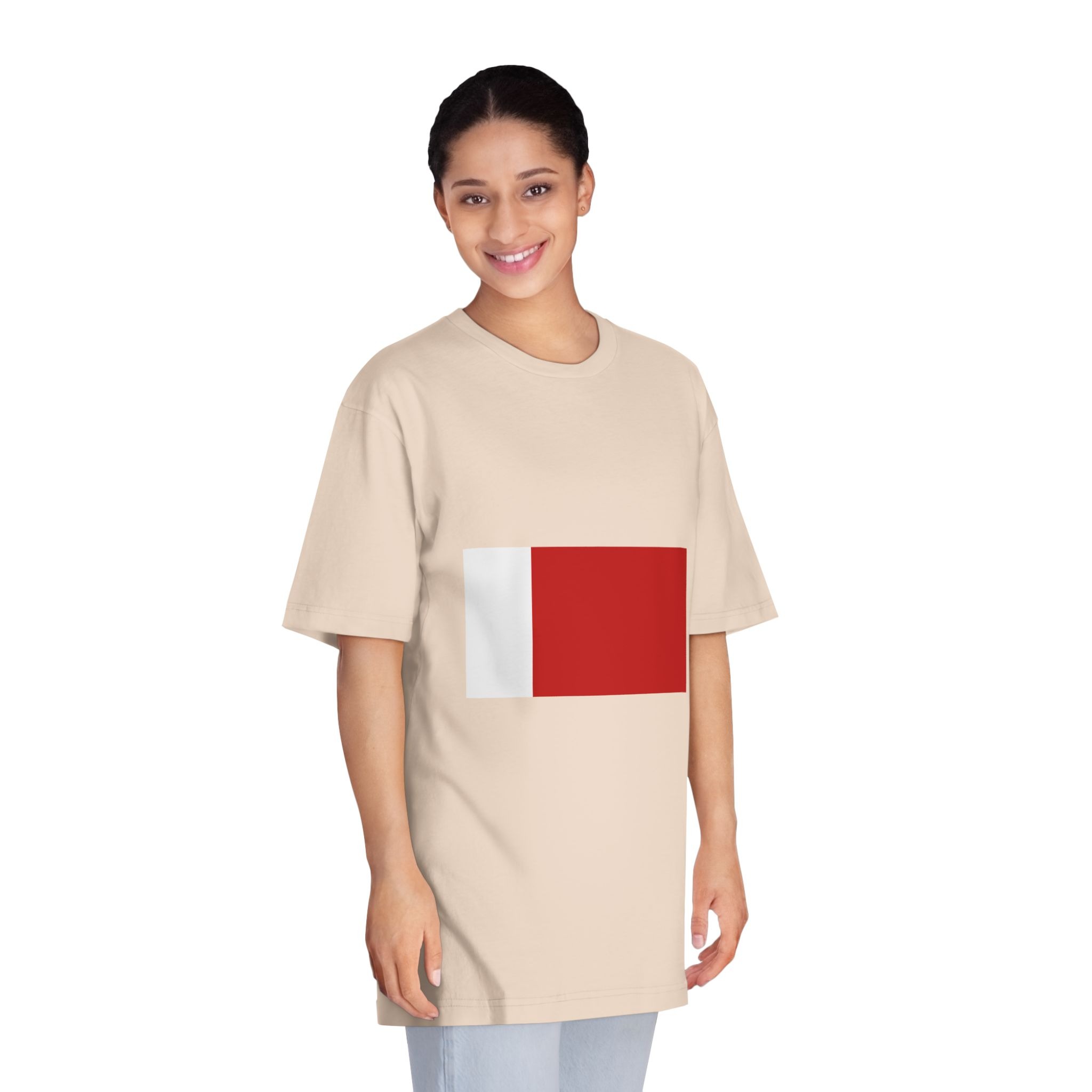 Flag of Ajman Unisex Classic Crewneck T Shirt - Image 11