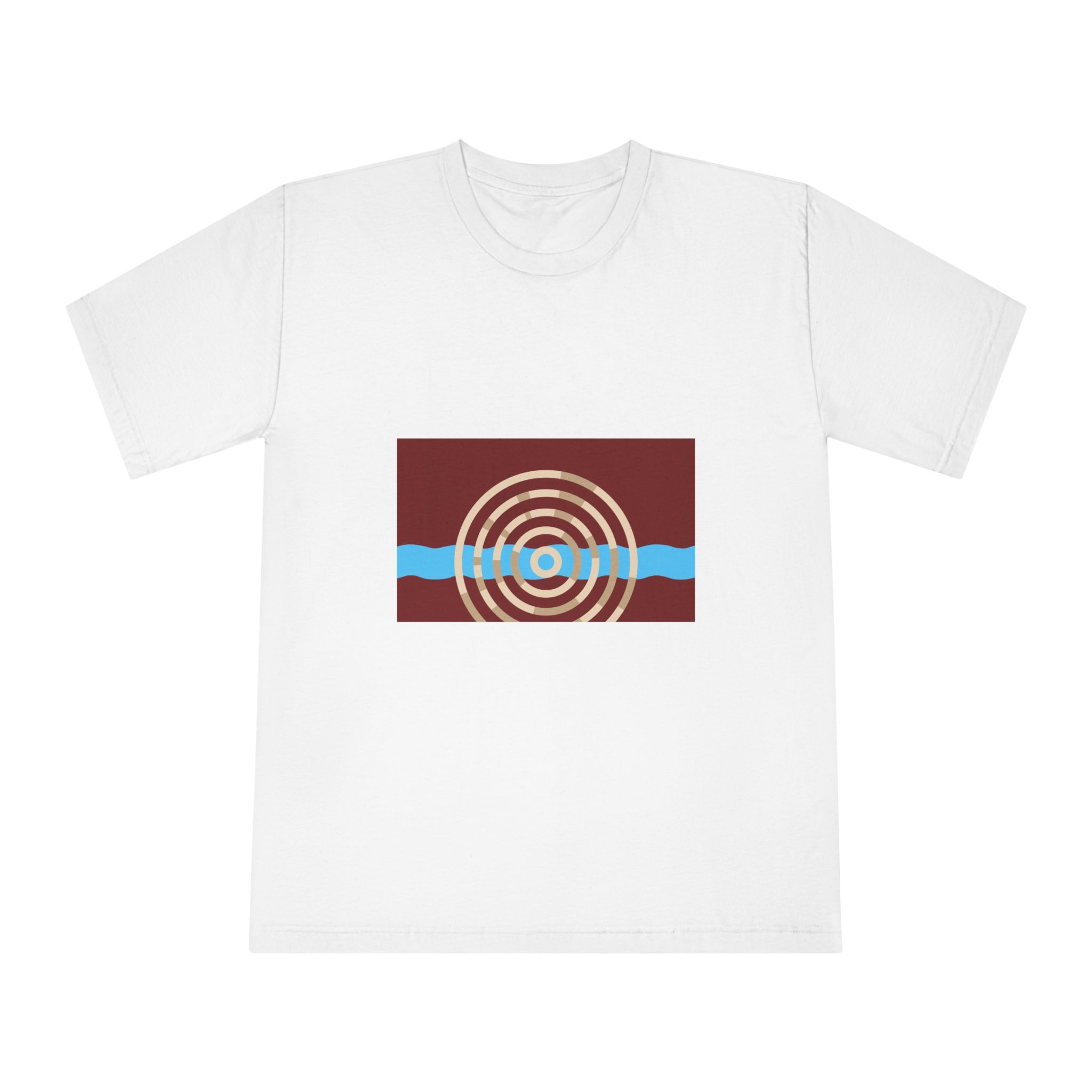 Flag of Lockport, Illinois Unisex Classic Crewneck T Shirt