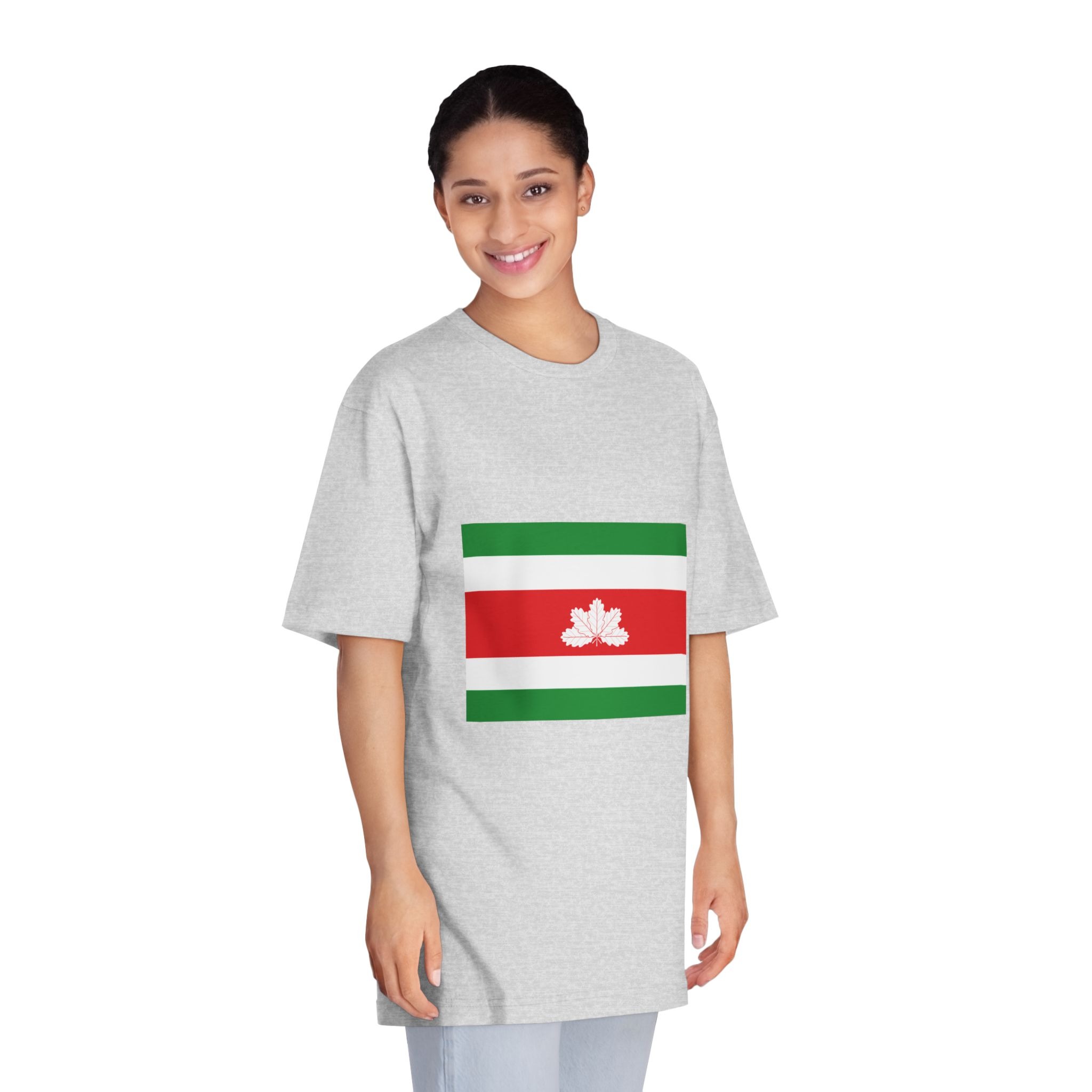 Flag of Boyacá Department Unisex Classic Crewneck T Shirt - Image 15
