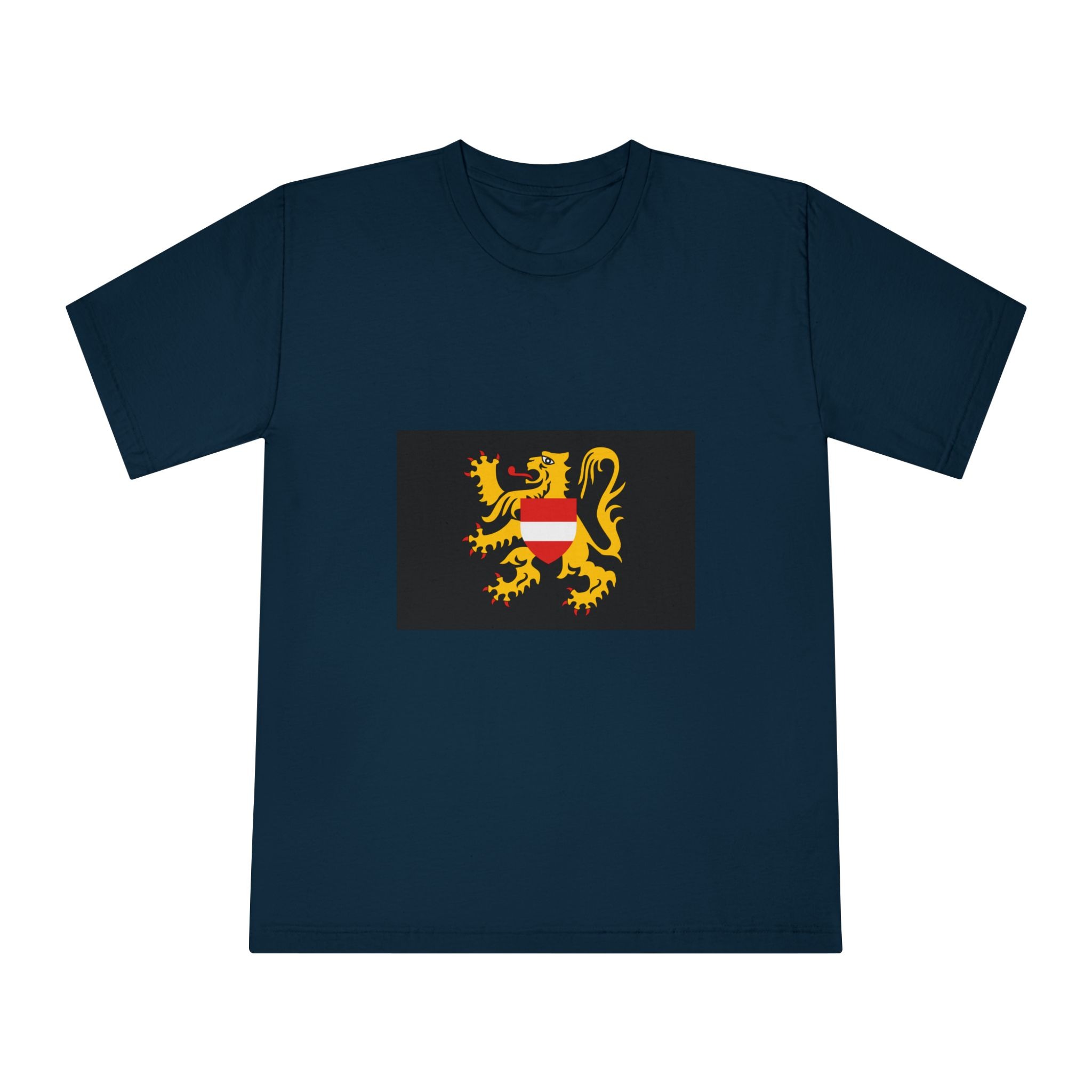 Flag of Flemish Brabant Unisex Classic Crewneck T Shirt - Image 17