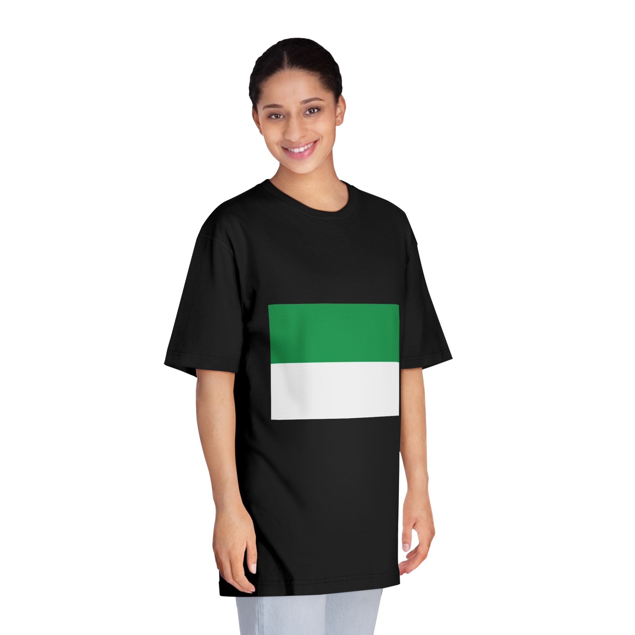 Bandera de Santa Barbara Honduras Unisex Classic Crewneck T Shirt - Image 7