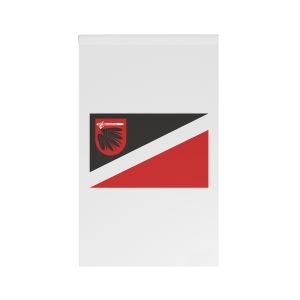 Flag Wombrzeg County House Banner
