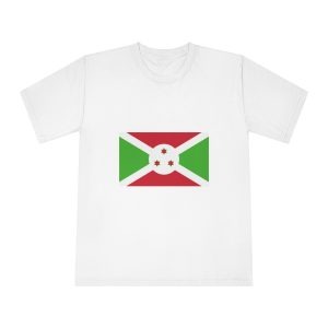 Flag of Burundi Unisex Classic Crewneck T Shirt