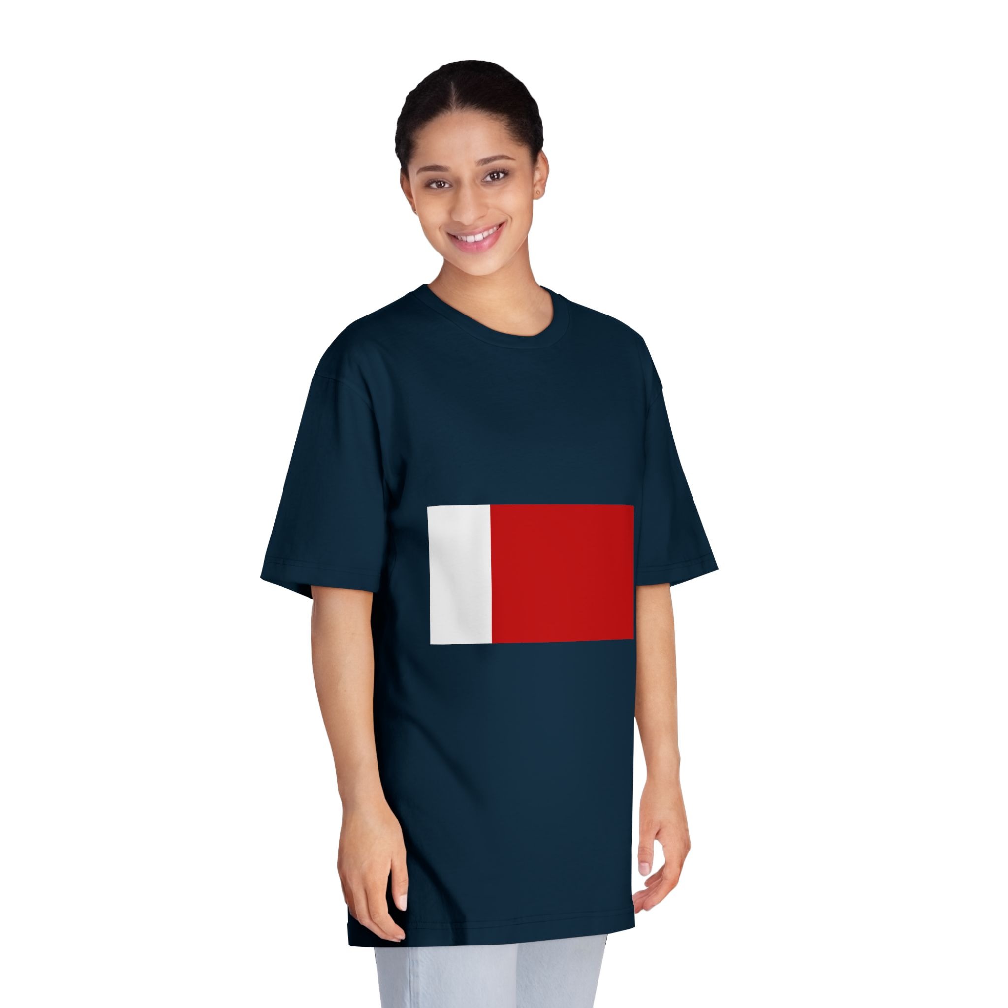 Flag of Ajman Unisex Classic Crewneck T Shirt - Image 19