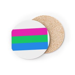 Polysexuality Pride Flag Coasters