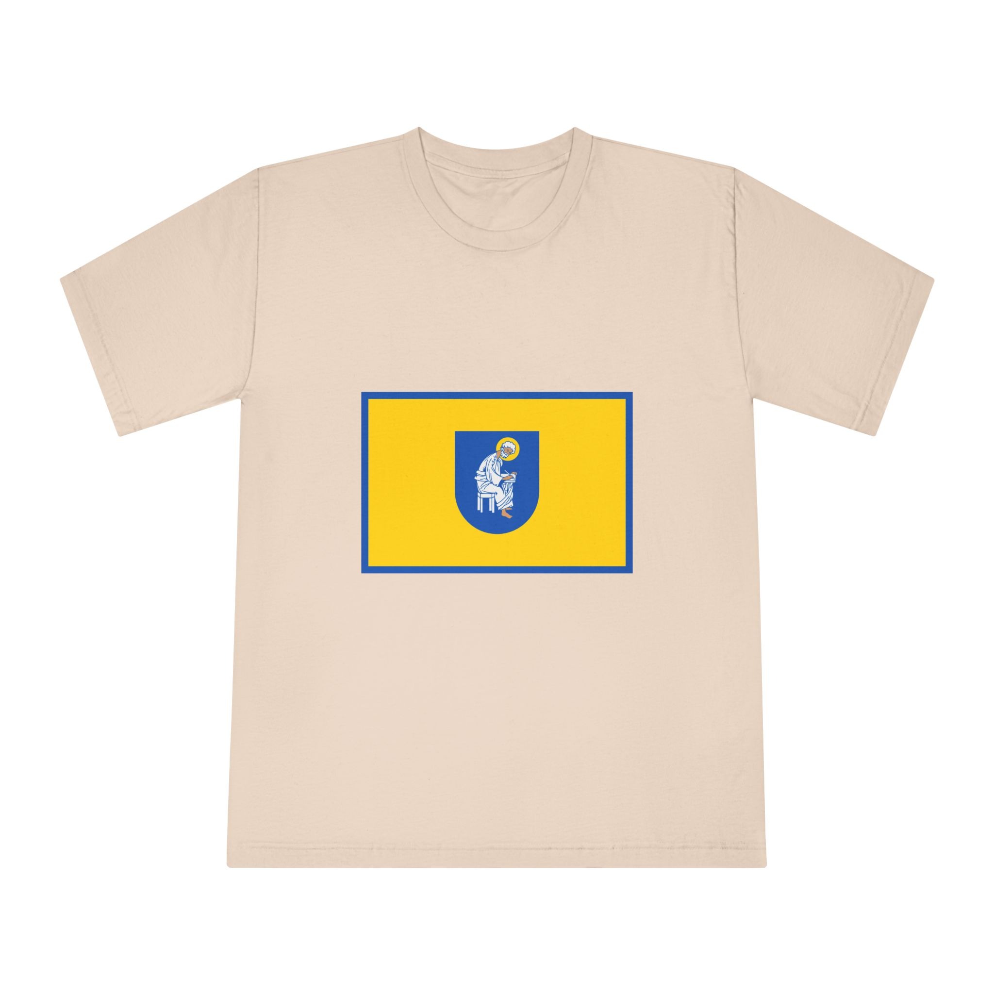 Flag of Pechersk District In Kyiv Unisex Classic Crewneck T Shirt - Image 9