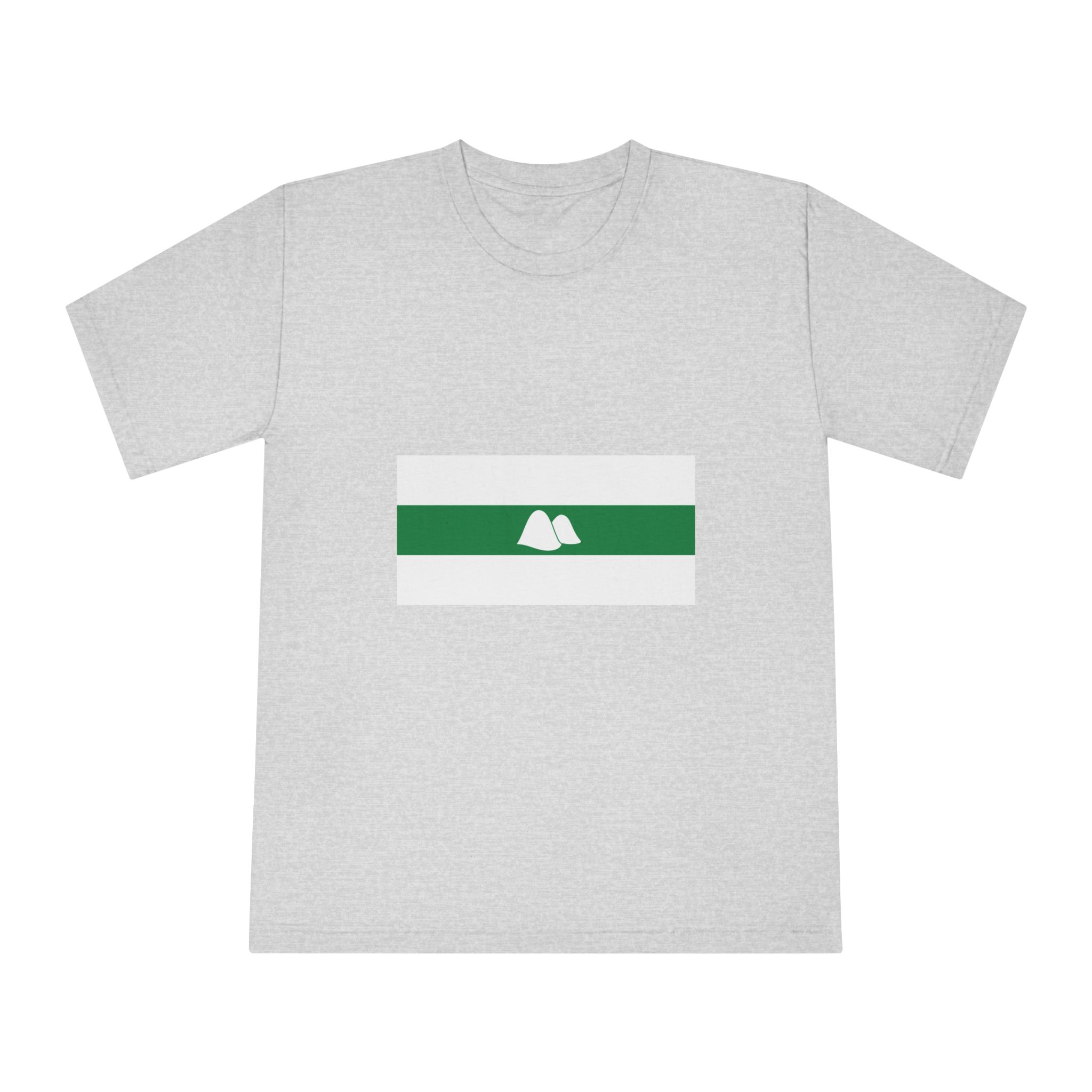 Flag of Kurgan Oblast Unisex Classic Crewneck T Shirt - Image 13