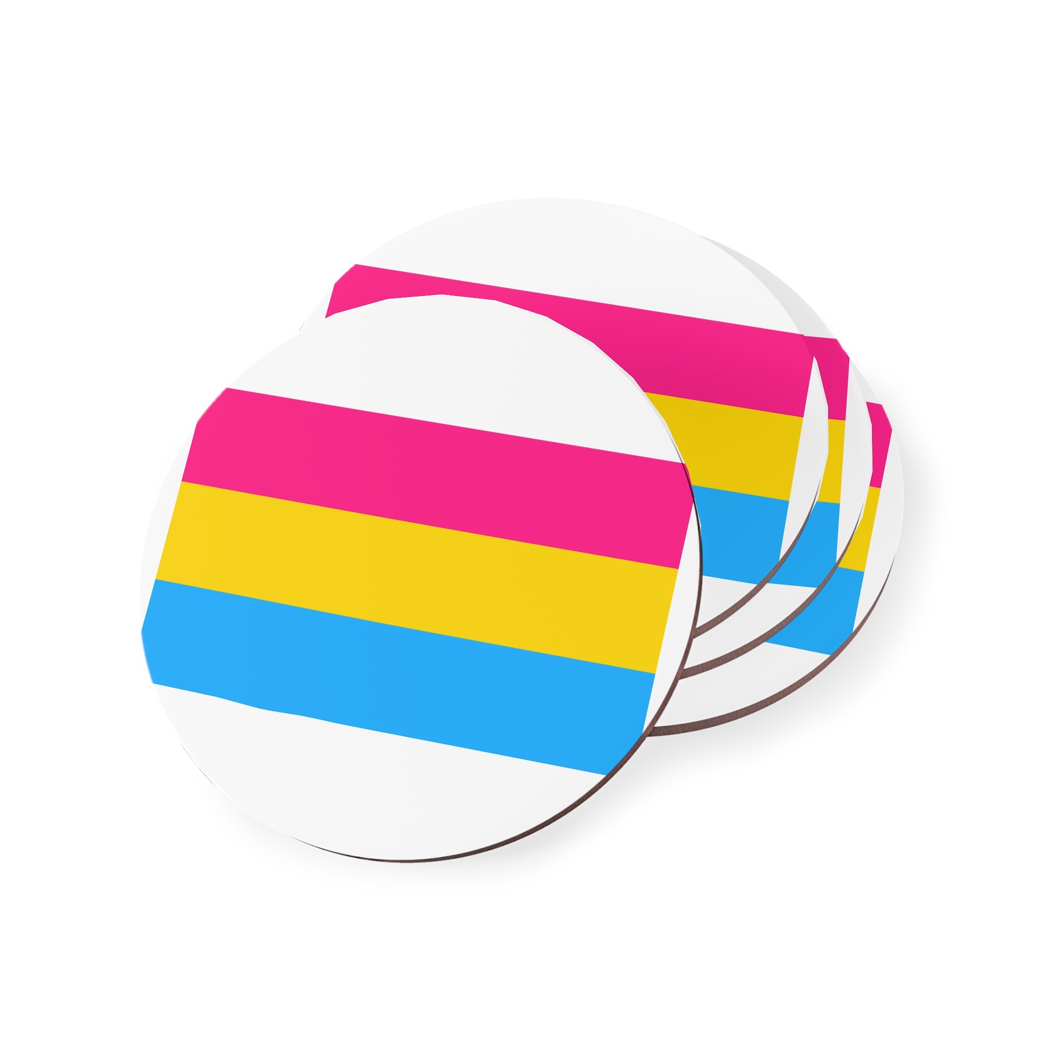 Pansexuality Pride Flag Coasters - Image 3