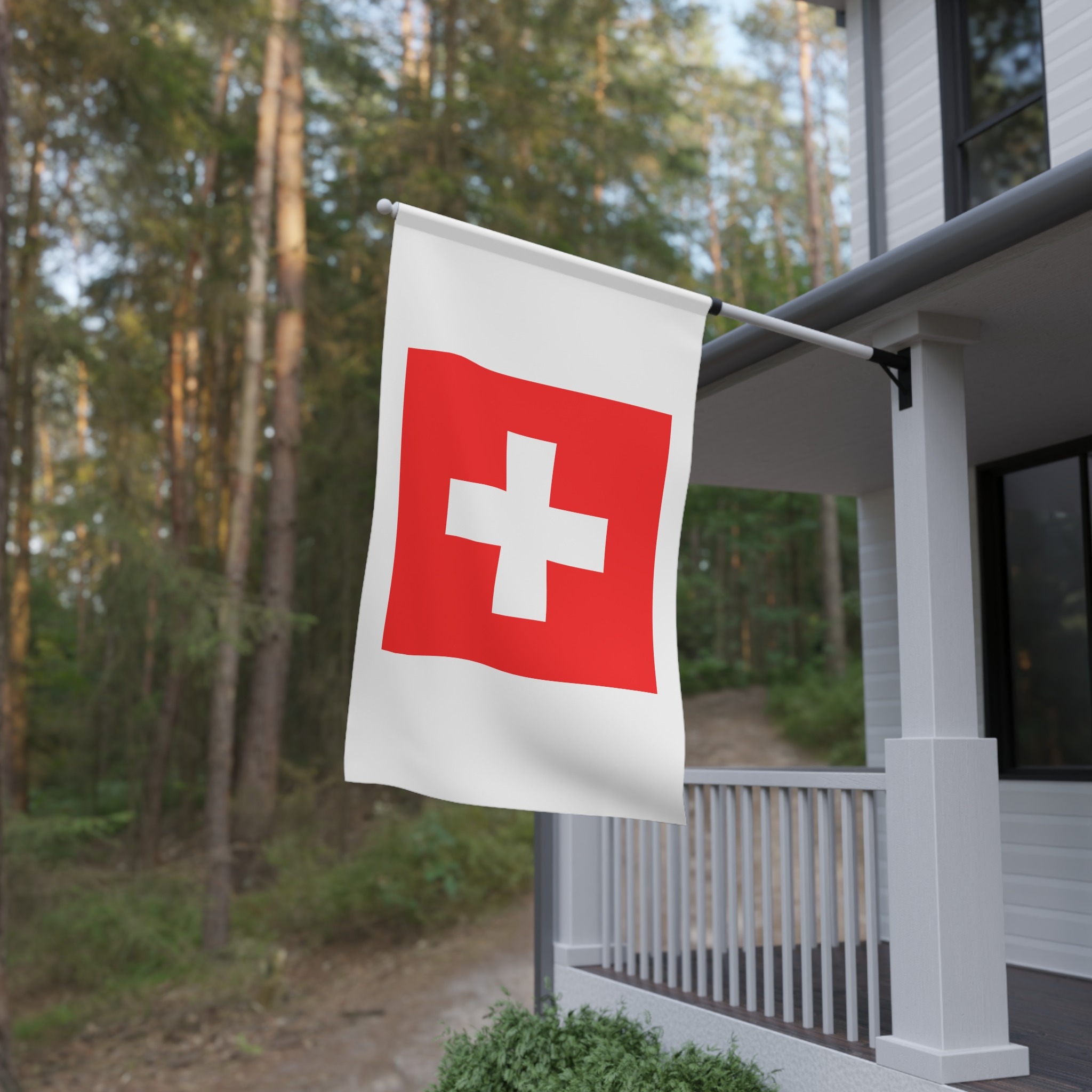 Flag of Switzerland House Banner - Image 4