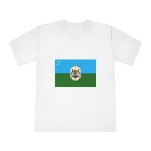 Bandera de Cajabamba Unisex Classic Crewneck T Shirt