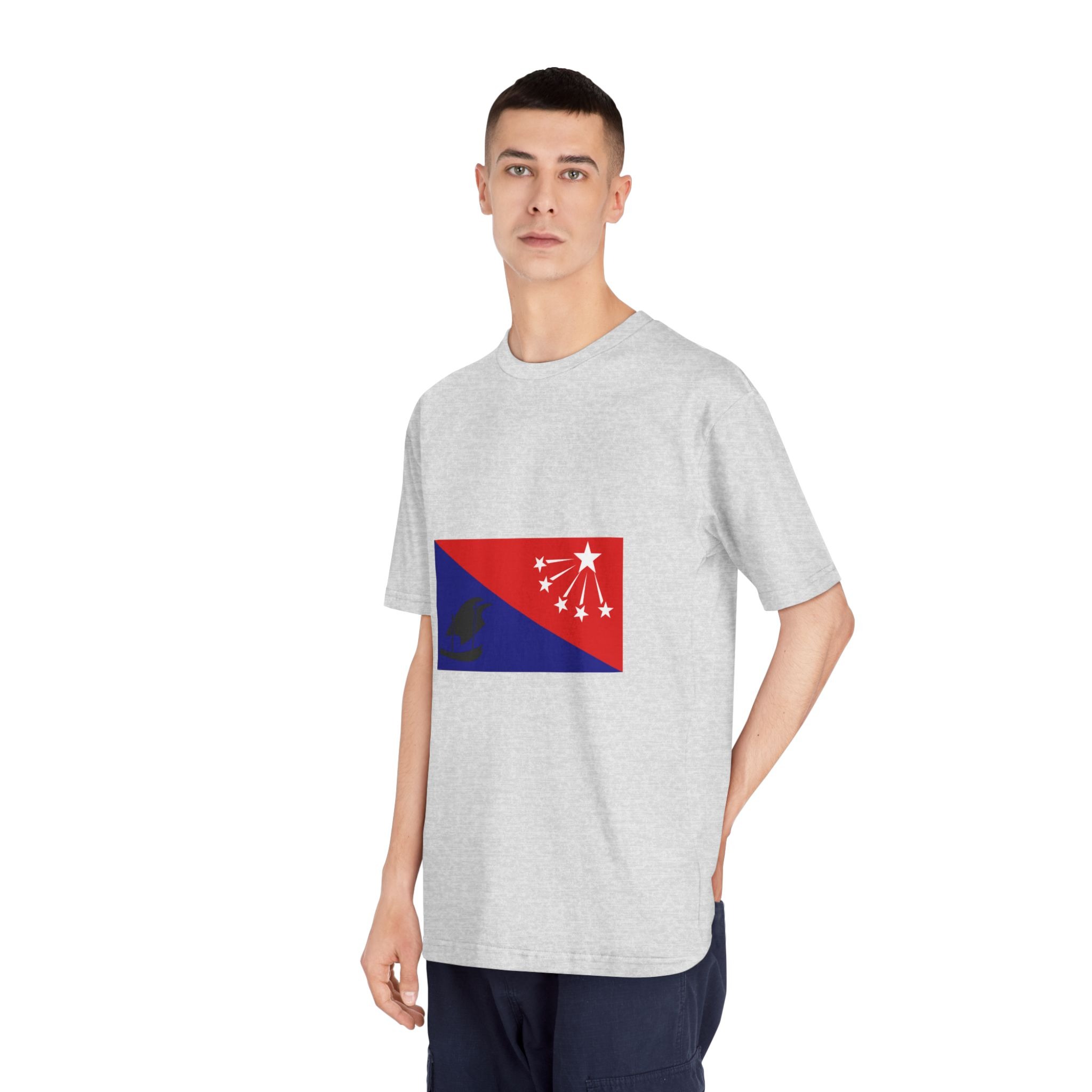 Flag of Central Province, Papua New Guinea Unisex Classic Crewneck T Shirt - Image 16