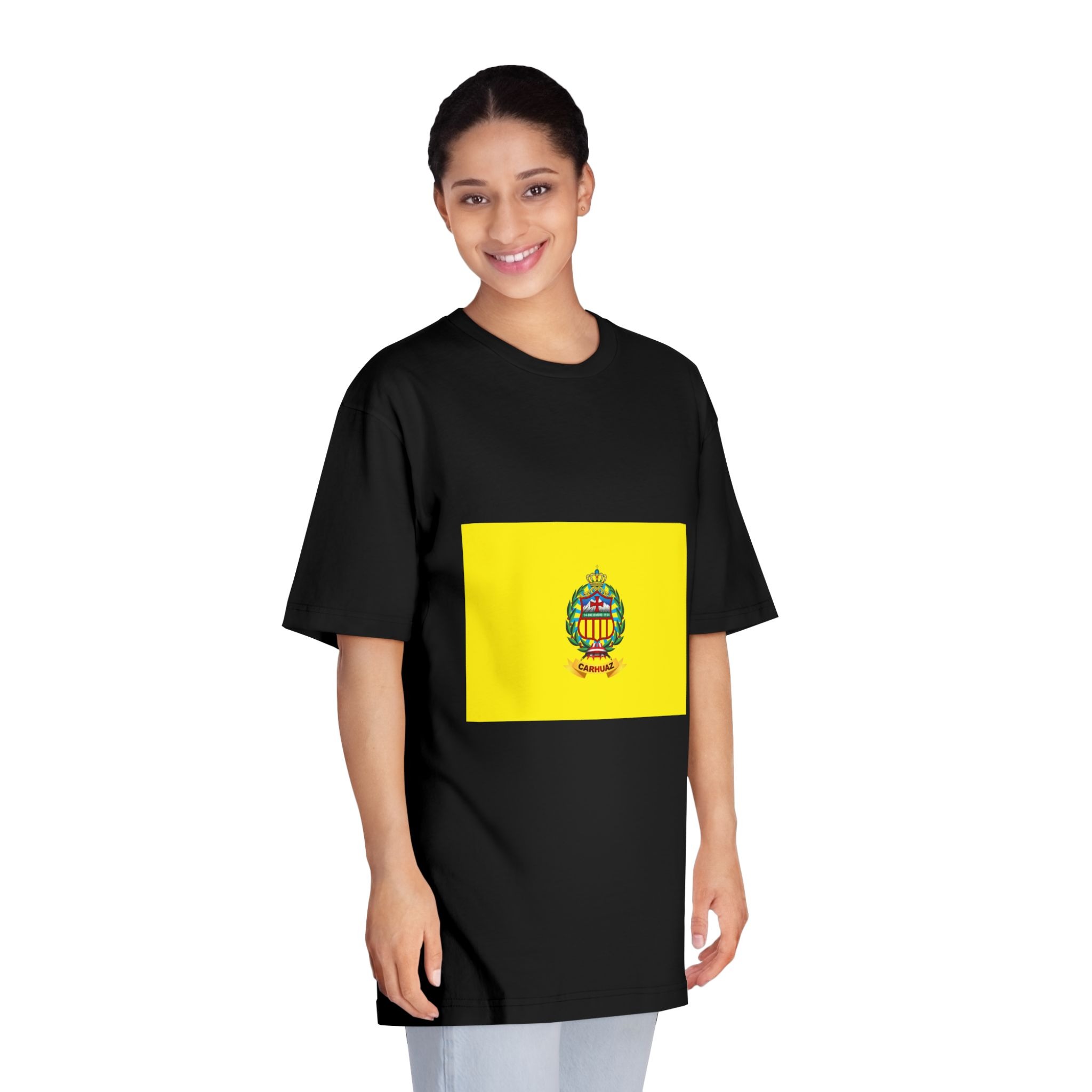 Bandera de Carhuaz Unisex Classic Crewneck T Shirt - Image 7
