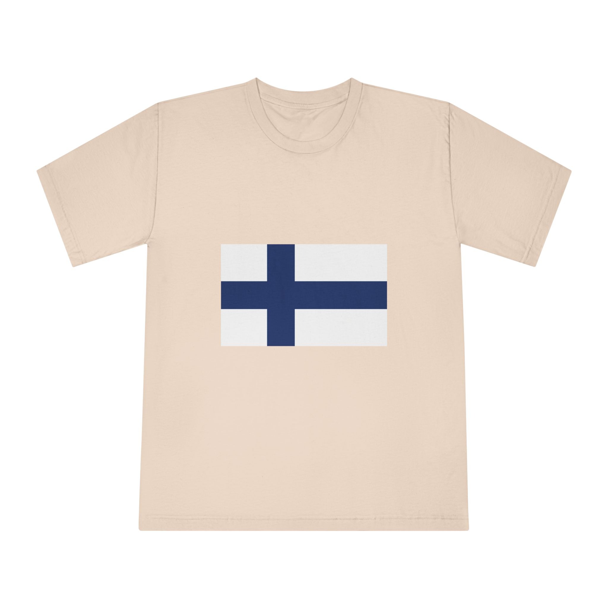 Flag of Finland Unisex Classic Crewneck T Shirt - Image 9