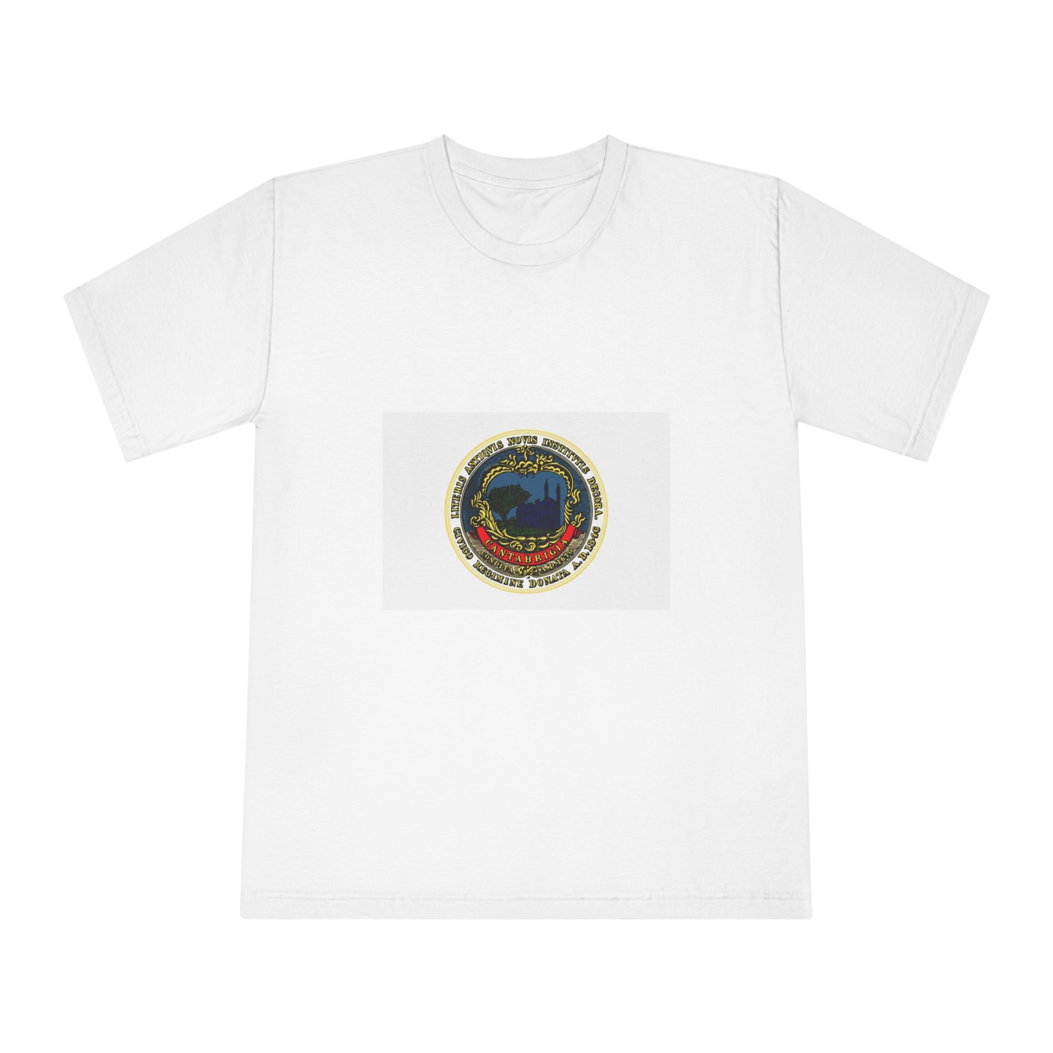 Flag of Cambridge, Massachusetts Unisex Classic Crewneck T Shirt
