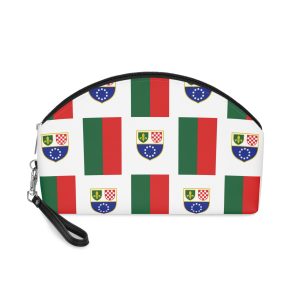 Flag of the Federation of Bosnia and Herzegovina (1996–2007) Makeup Bag