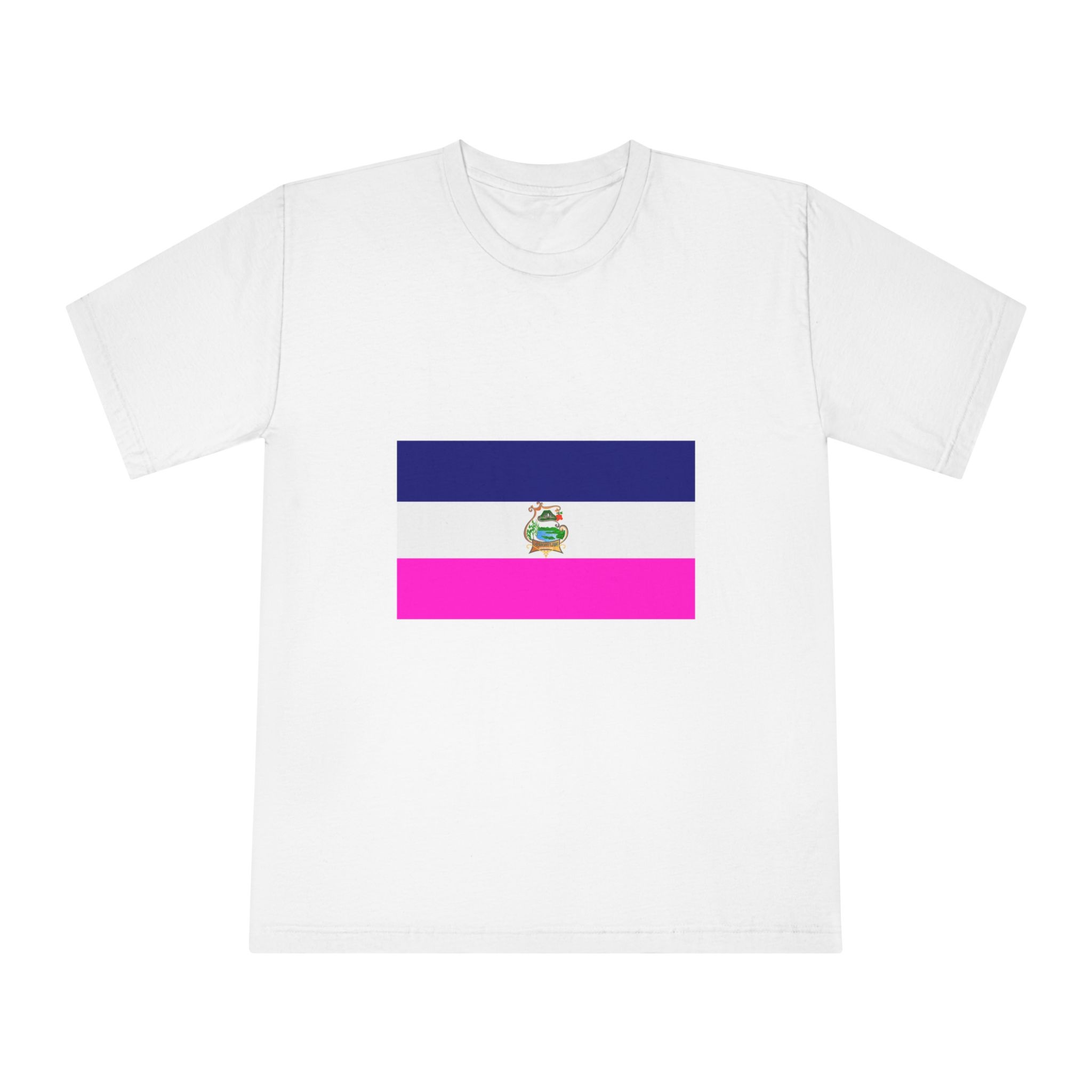Bandera de Cuscatlán Unisex Classic Crewneck T Shirt