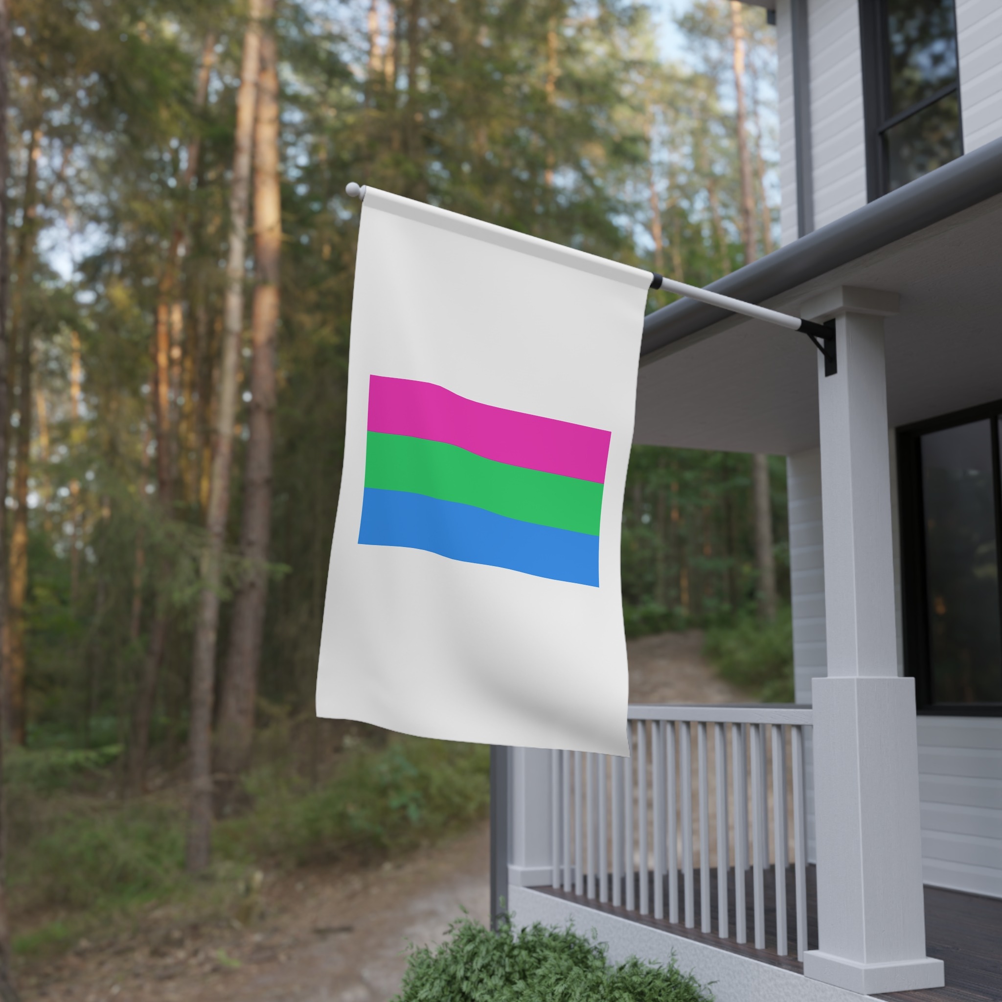 Polysexuality Pride Flag House Banner - Image 4