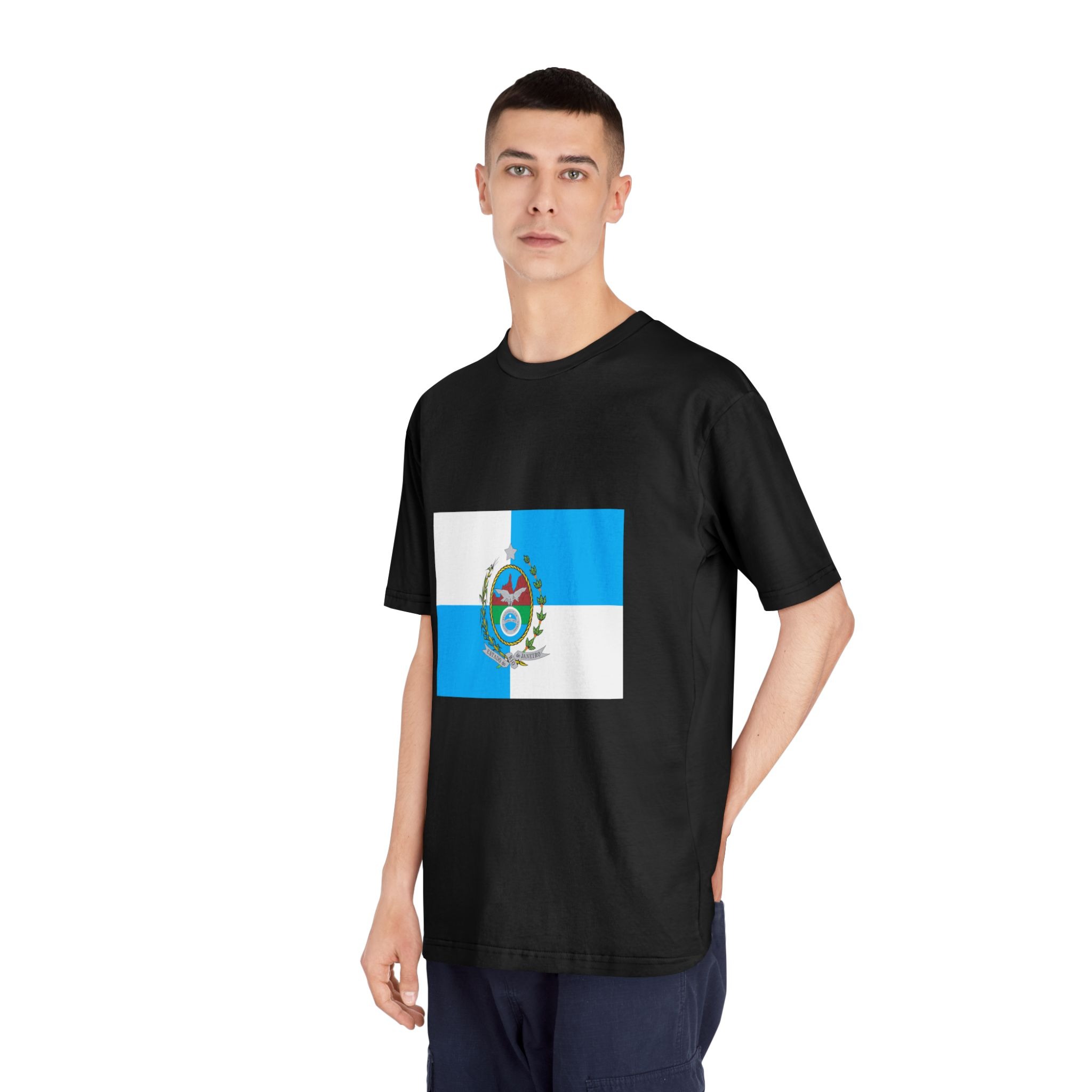 Bandeira Do Estado Do Rio de Janeiro Unisex Classic Crewneck T Shirt - Image 8