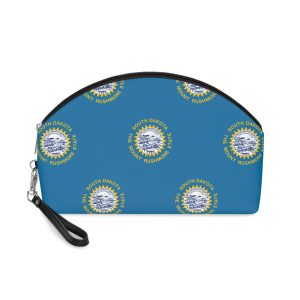 Flag of South Dakota Makeup Bag