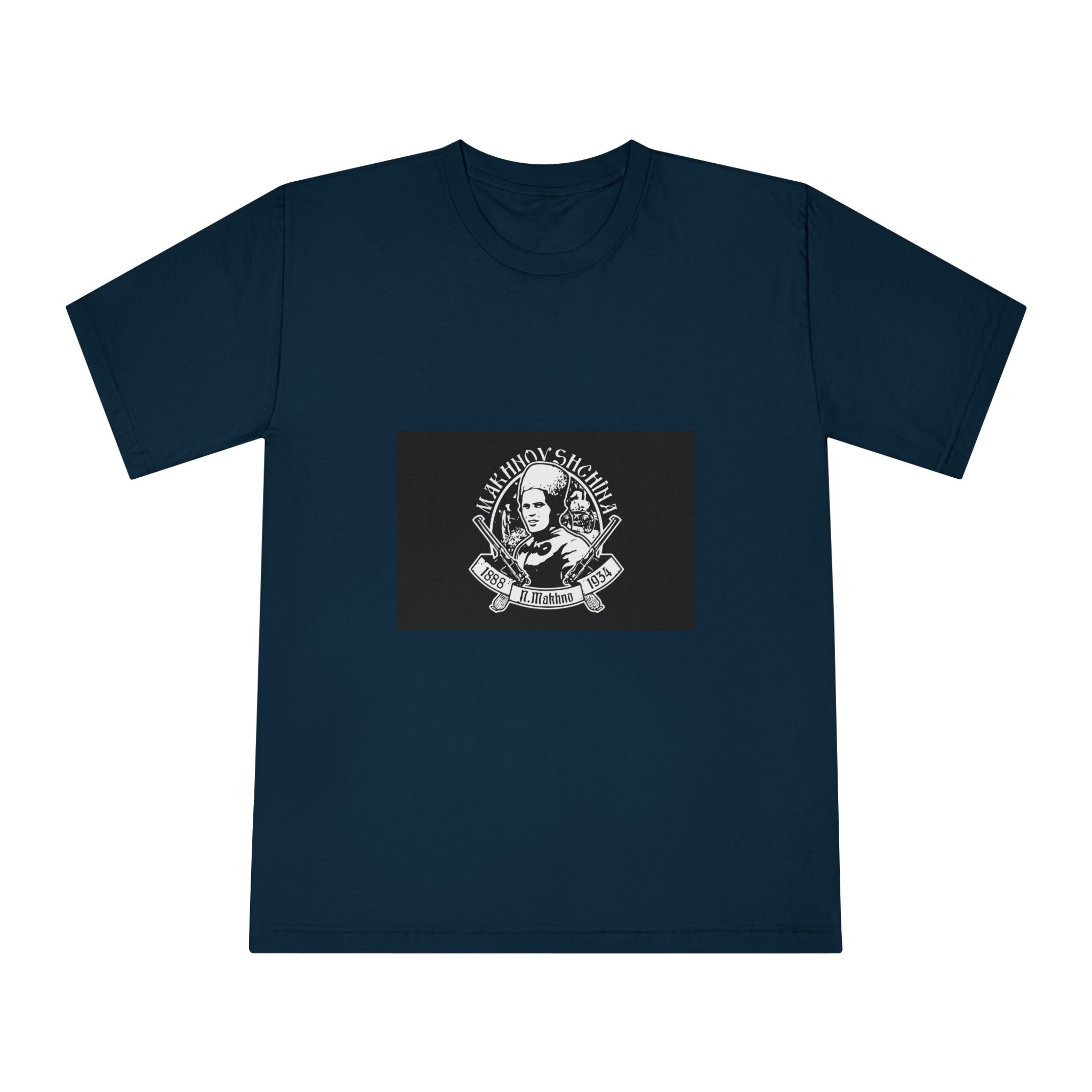 Flag of Father Makhno Unisex Classic Crewneck T Shirt - Image 17