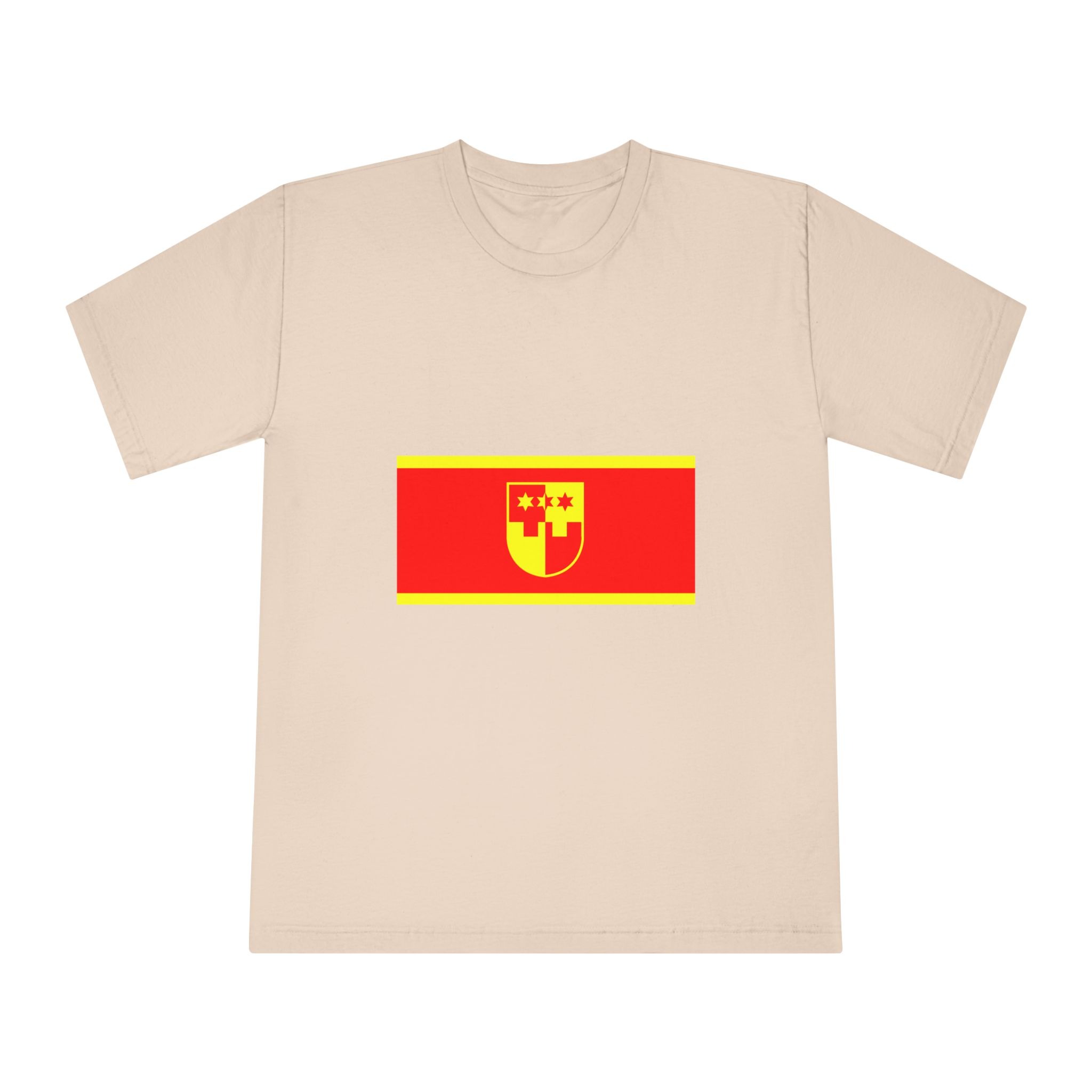 Flag of Krapina Zagorje County Unisex Classic Crewneck T Shirt - Image 9