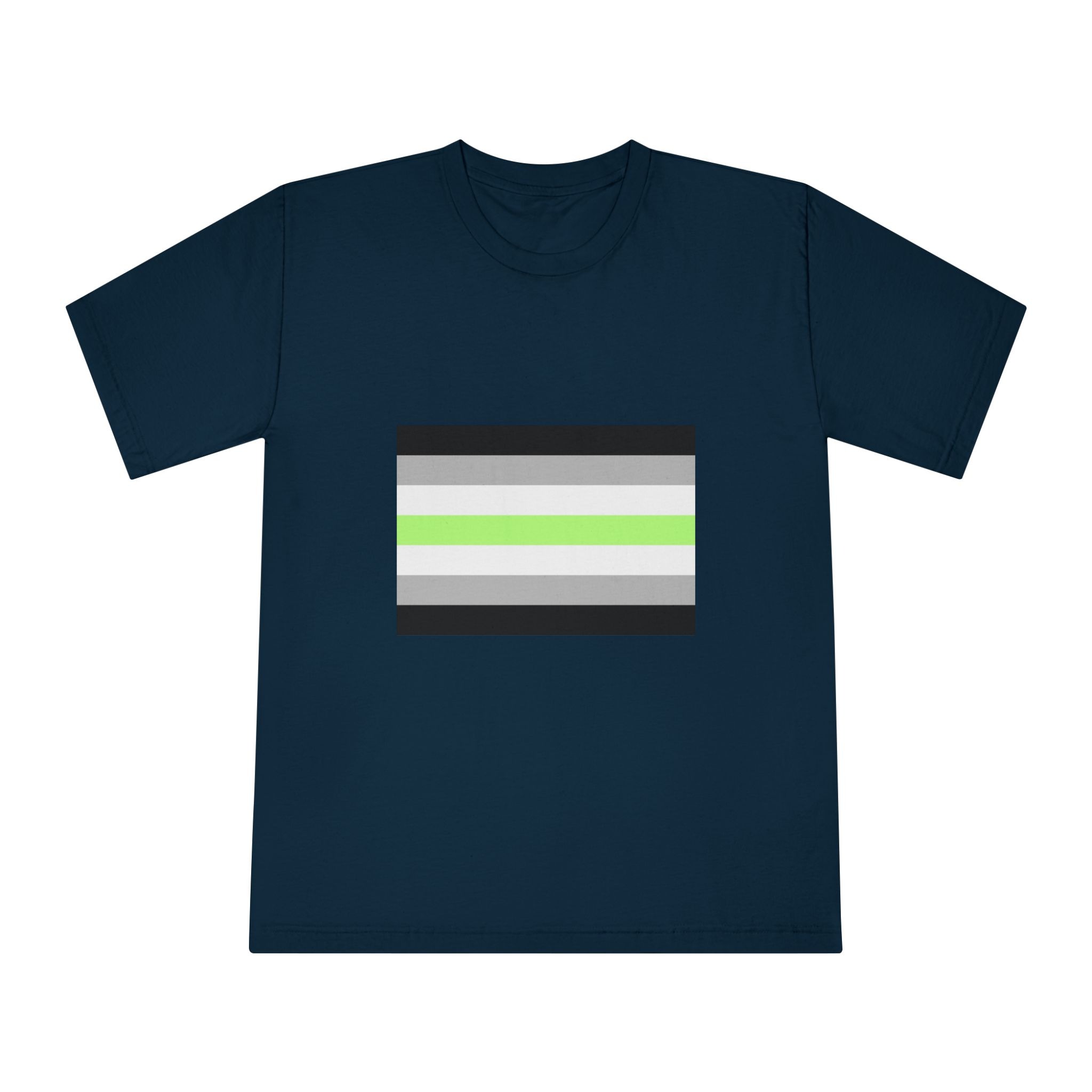 Agender Pride Flag Unisex Classic Crewneck T Shirt - Image 17