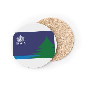 Maine Bicentennial Flag (2020) Coasters